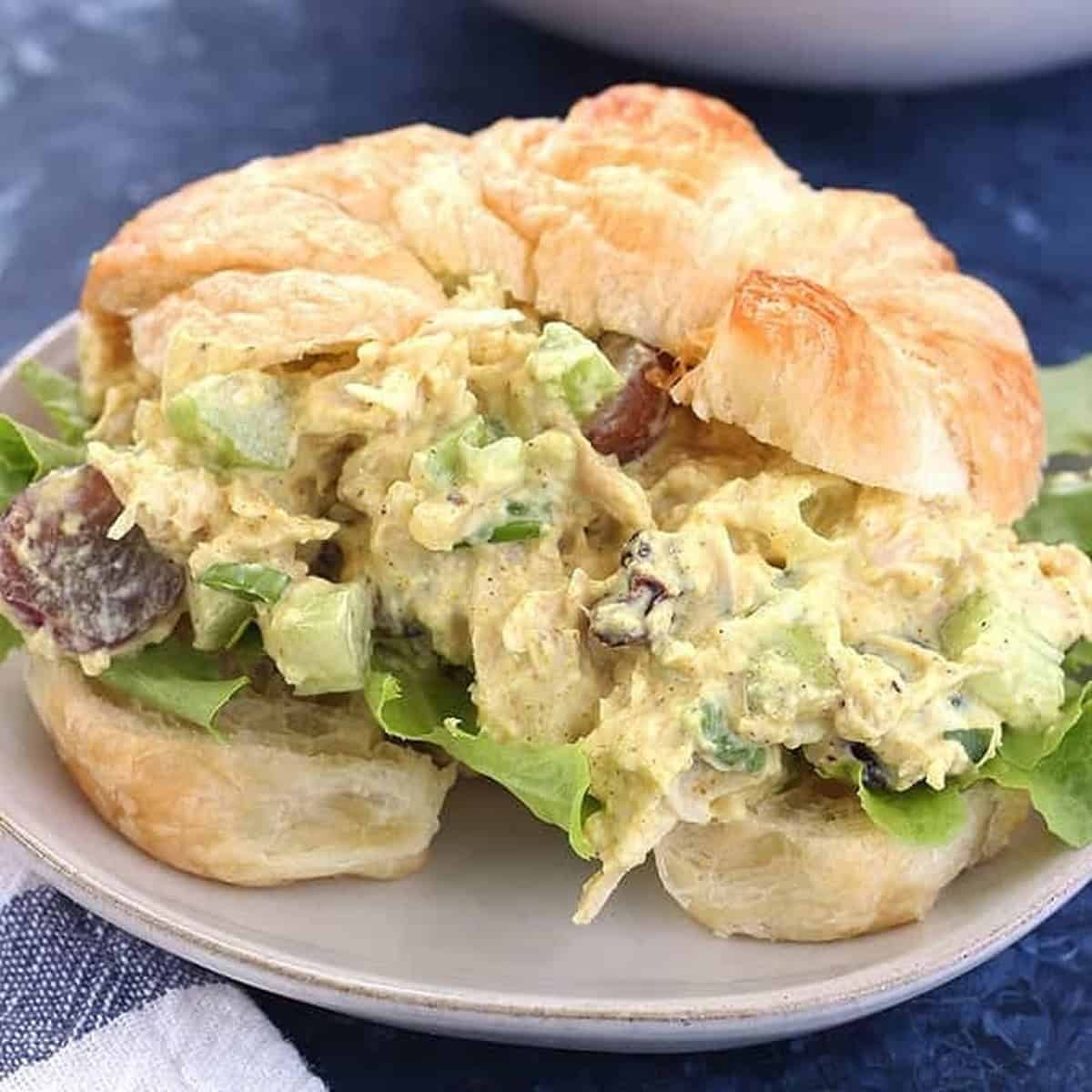 Greek Yogurt Curry Chicken Salad