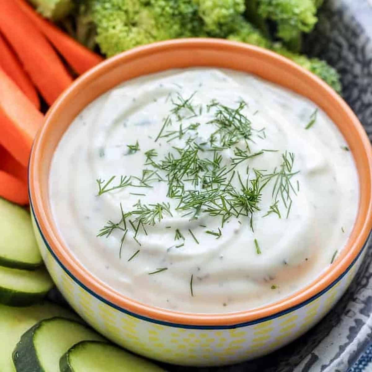 Greek Yogurt Ranch Dip Greek Yogurt Ranch Dip