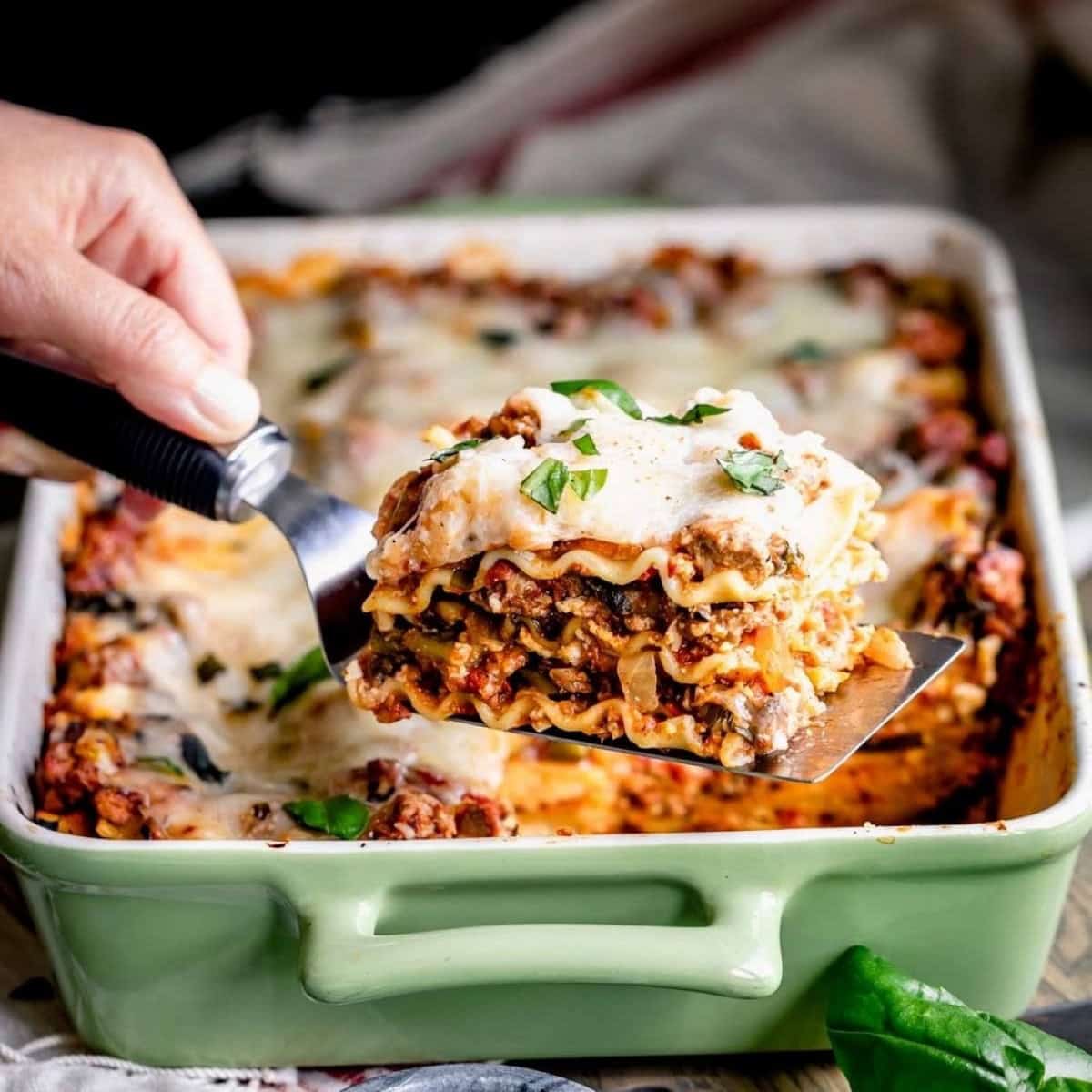 Ground Turkey Lasagna Ground Turkey Lasagna