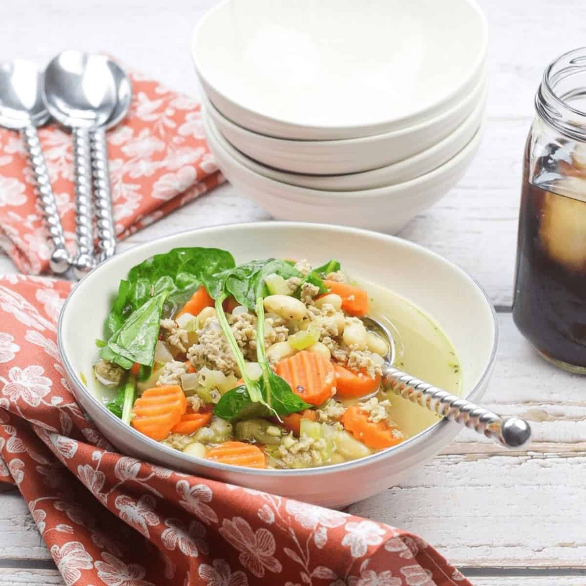 Ground Turkey Soup With Beans Ground Turkey Soup With Beans