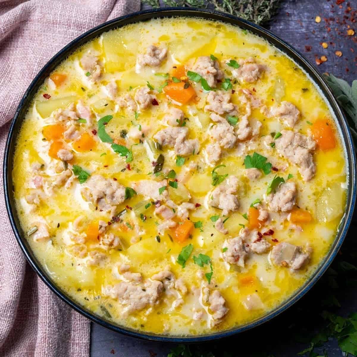 Ground Turkey Soup Ground Turkey Soup