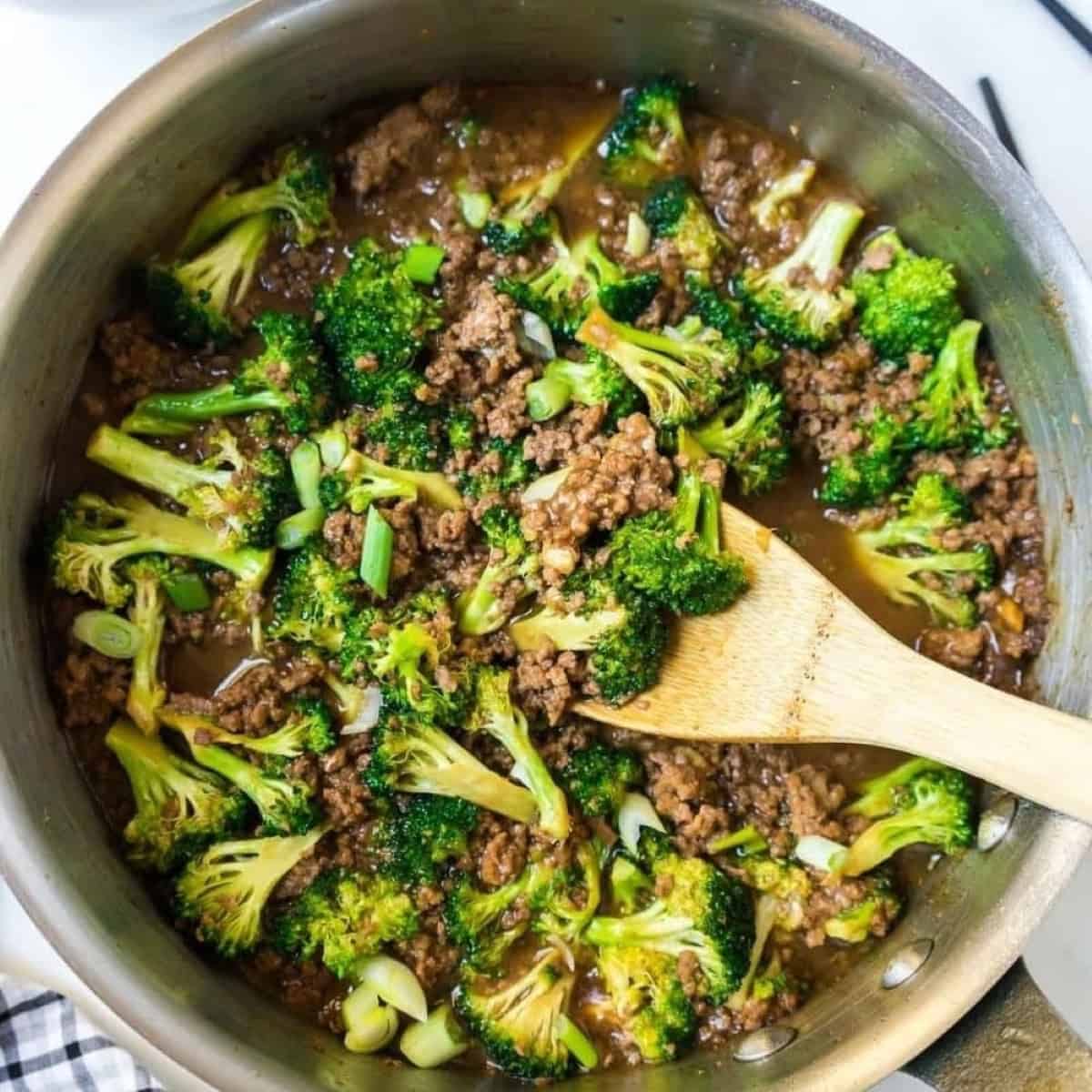 Healthy Ground Beef And Broccoli Healthy Ground Beef And Broccoli