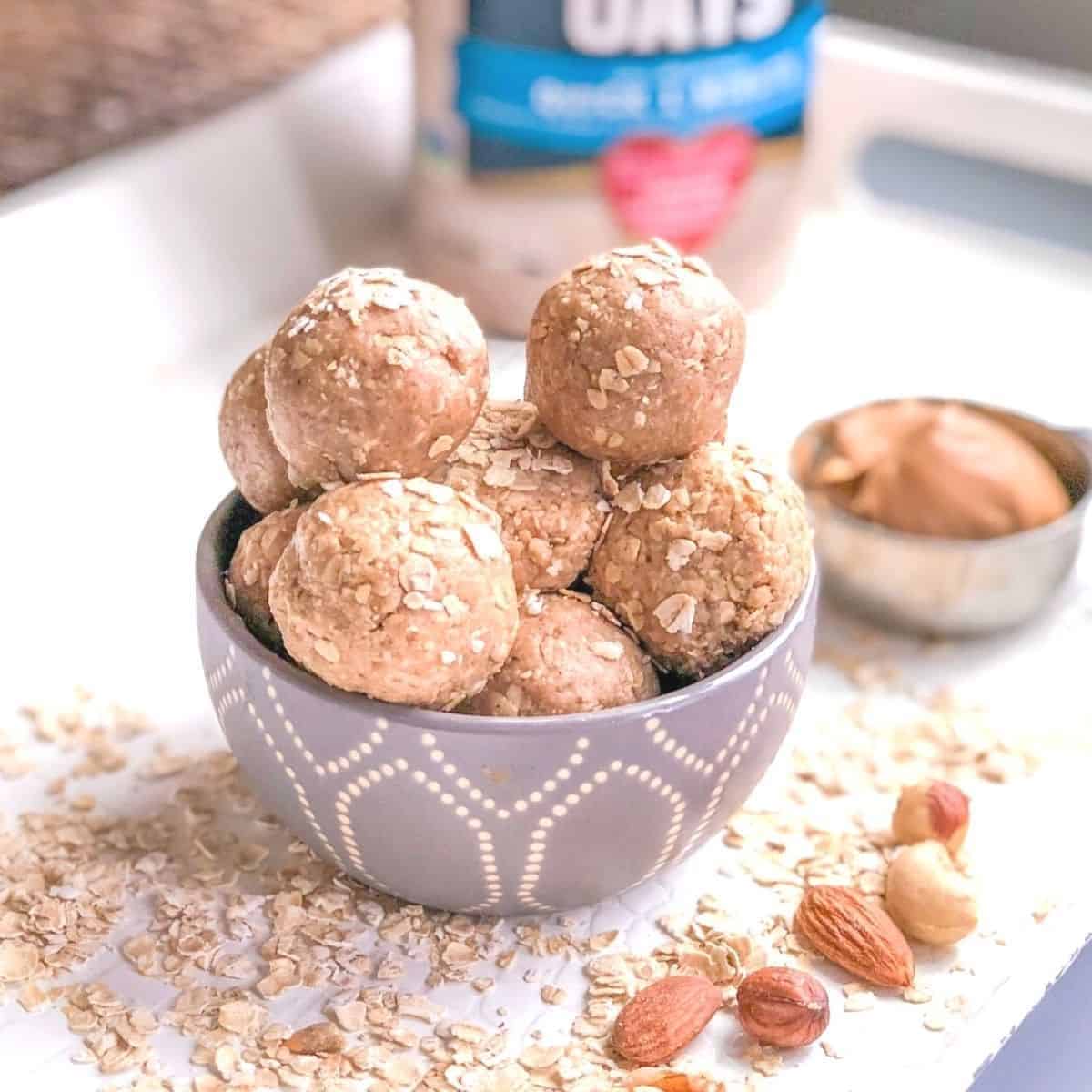 Healthy Peanut Butter Oat Energy Bites Healthy Peanut Butter Oat Energy Bites