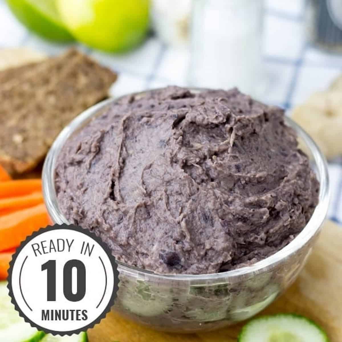 High Protein Black Bean Lime Dip High Protein Black Bean Lime Dip