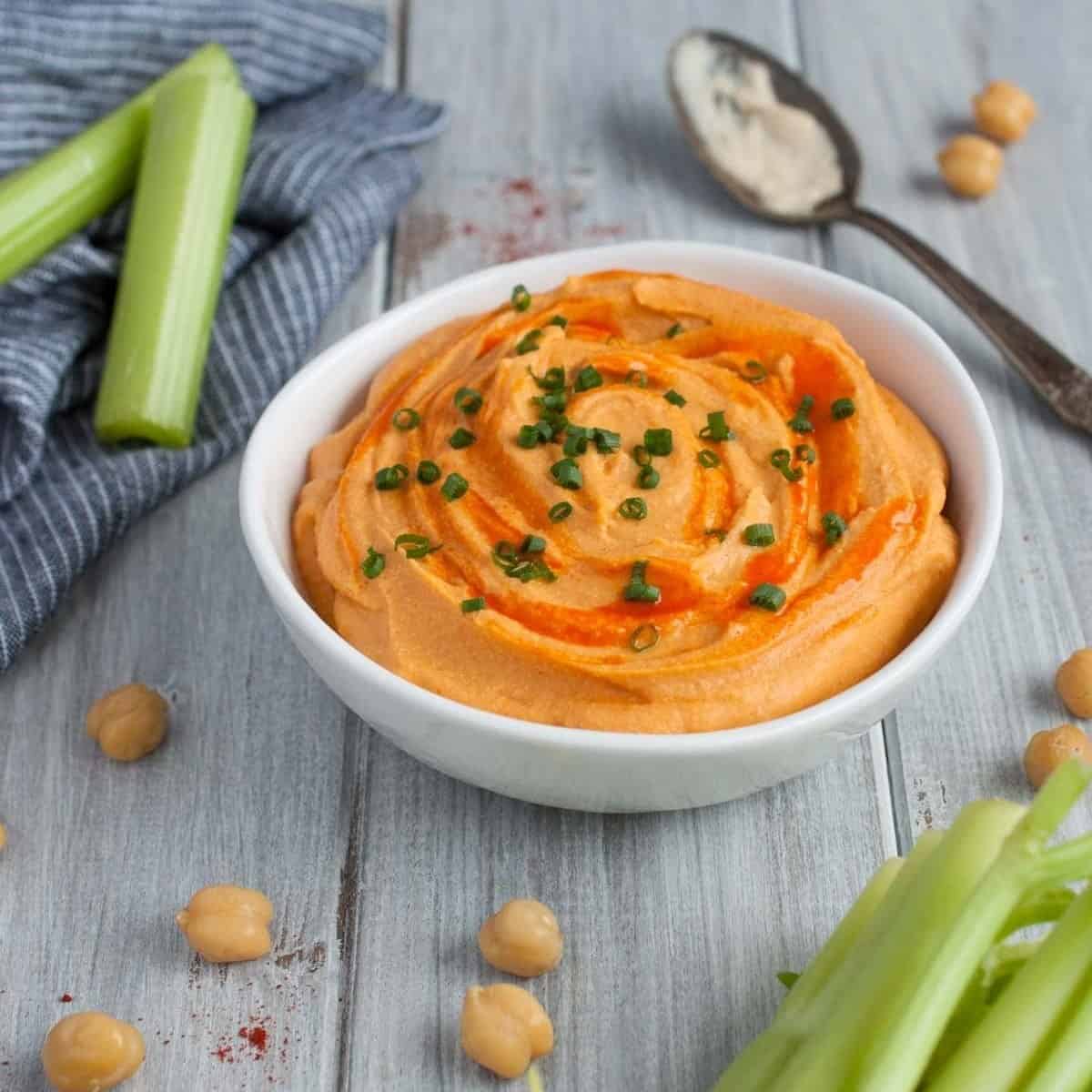 Hummus Buffalo Dip Hummus Buffalo Dip