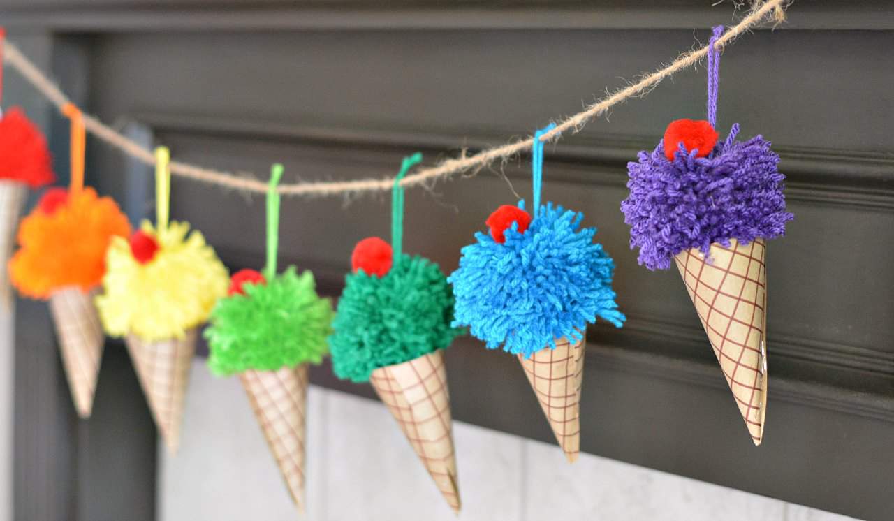 Image for Ice Cream Cone Garland