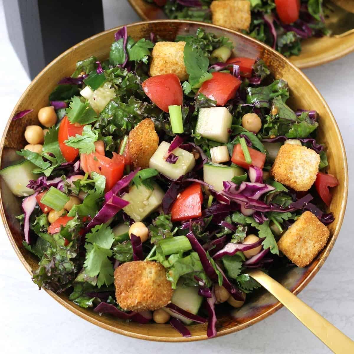 Kale Chickpea Salad Kale Chickpea Salad