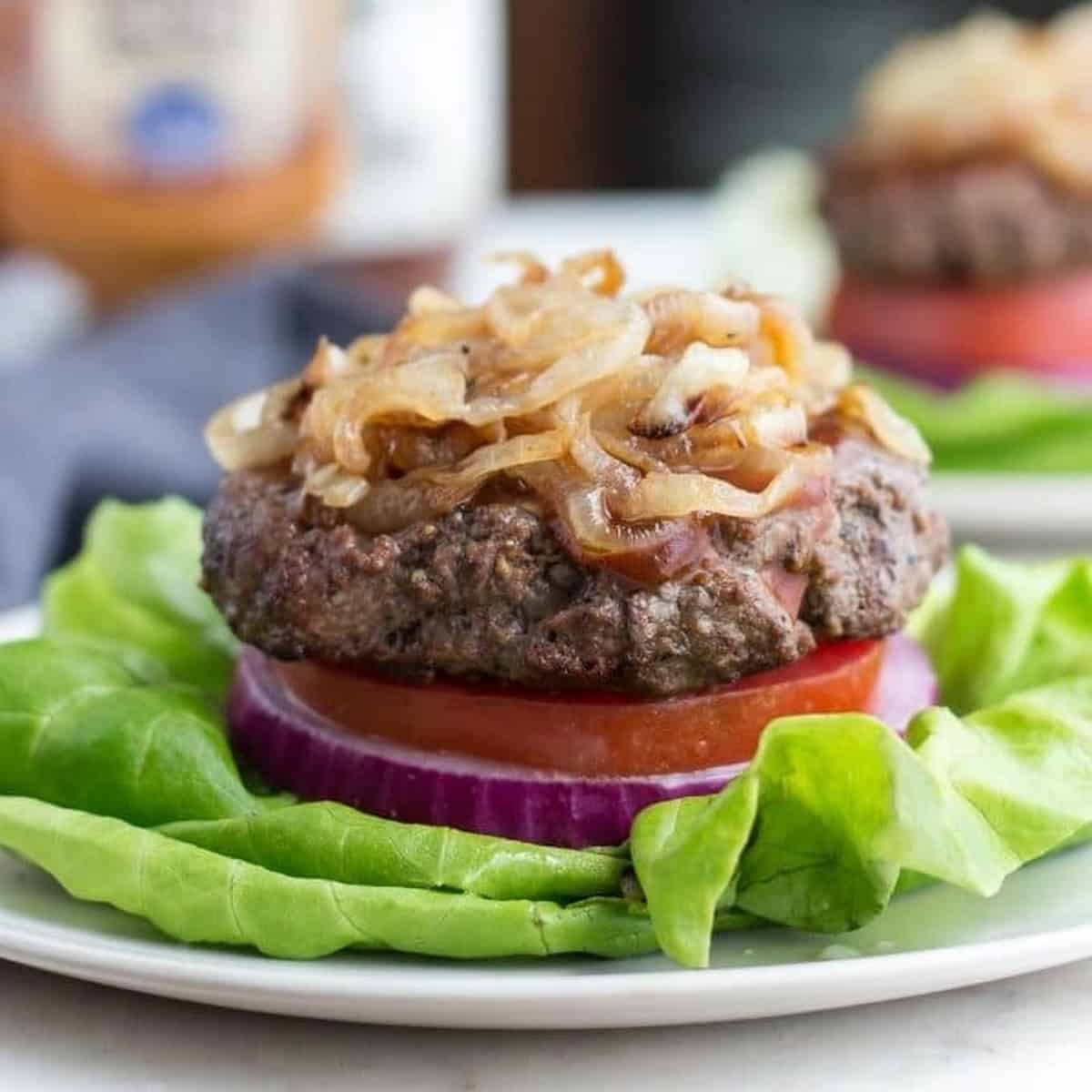 Low Carb Steakhouse Burger Keto Low Carb Steakhouse Burger Keto