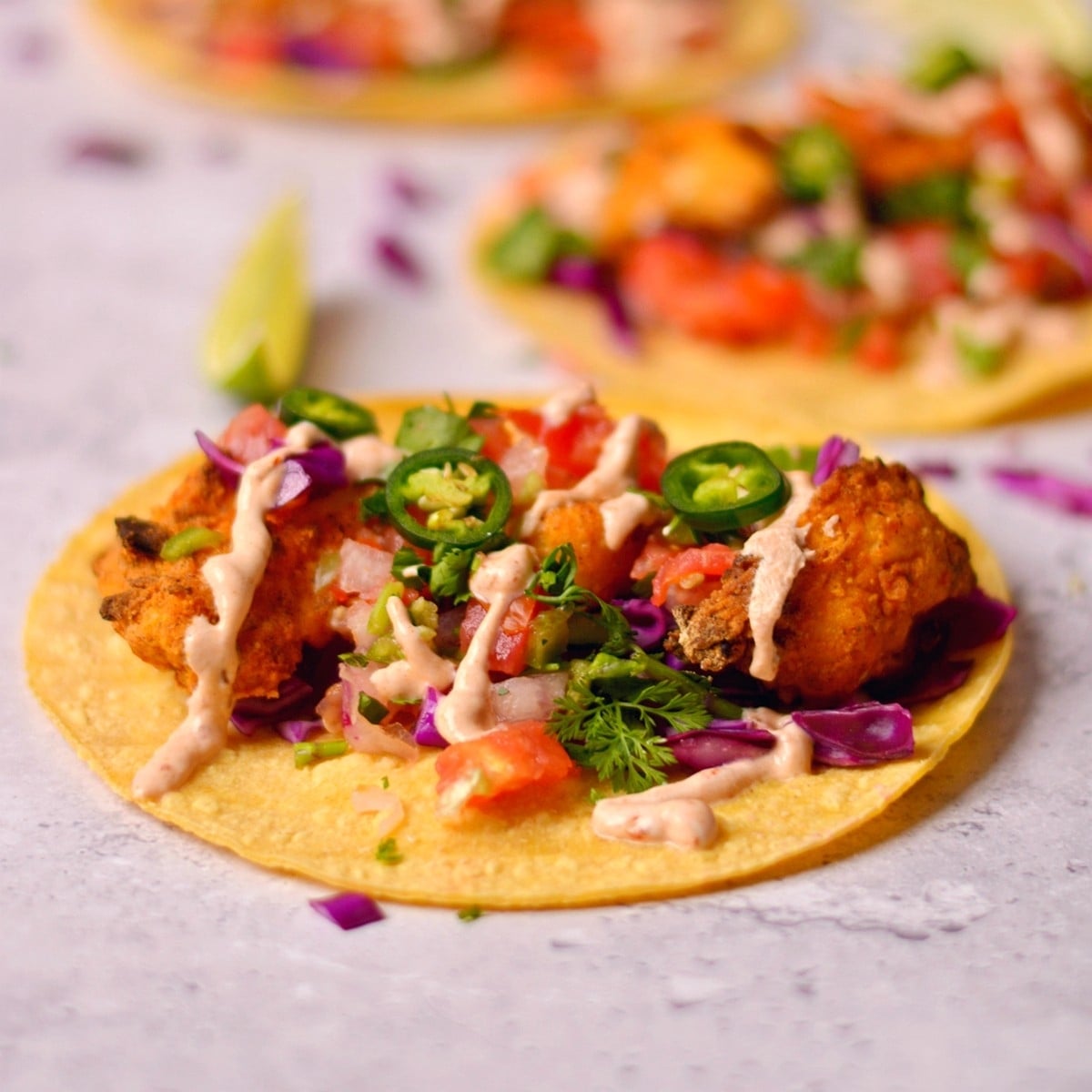 Lunch Ensenada Fish Tacos