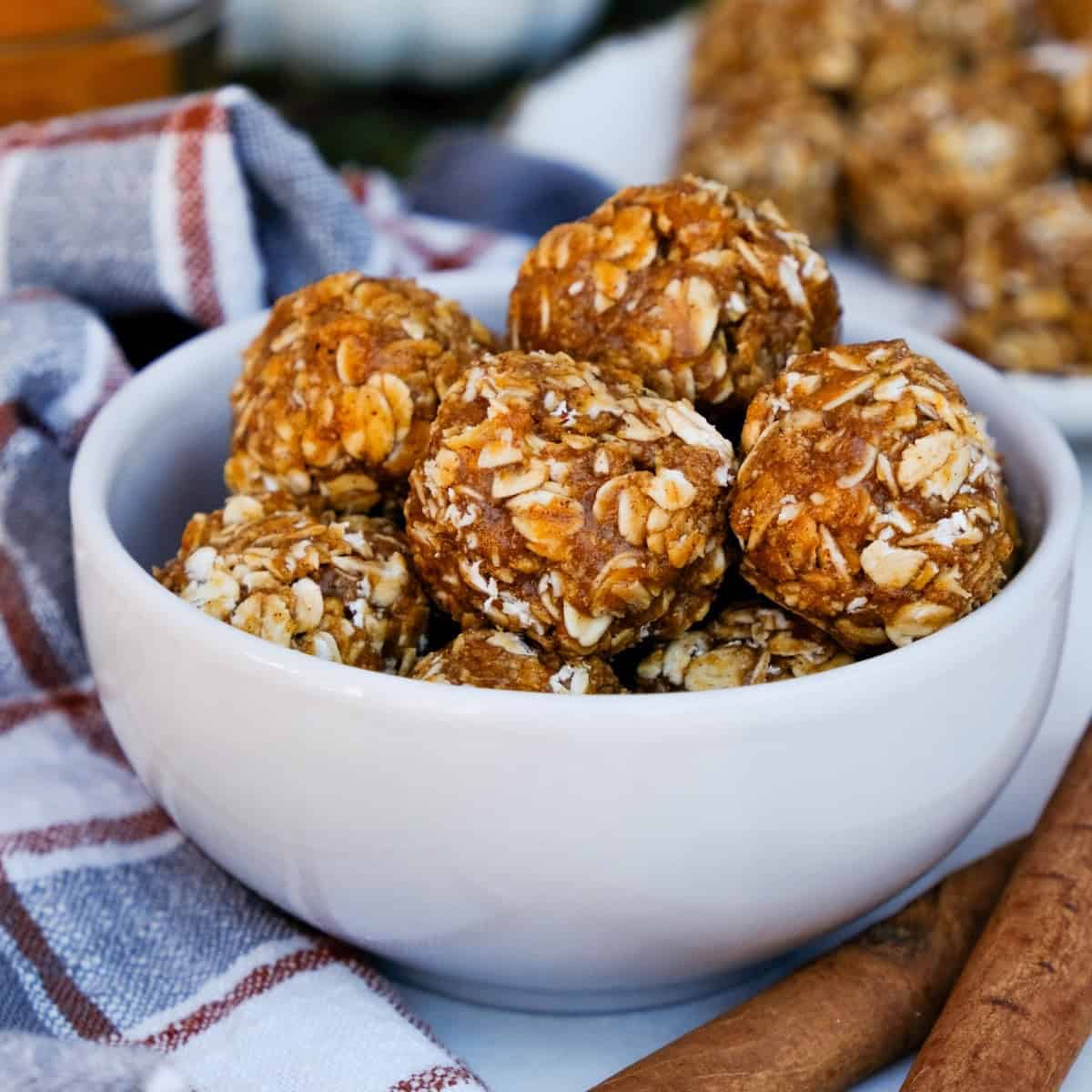 No Bake Pumpkin Protein Bites No Bake Pumpkin Protein Bites