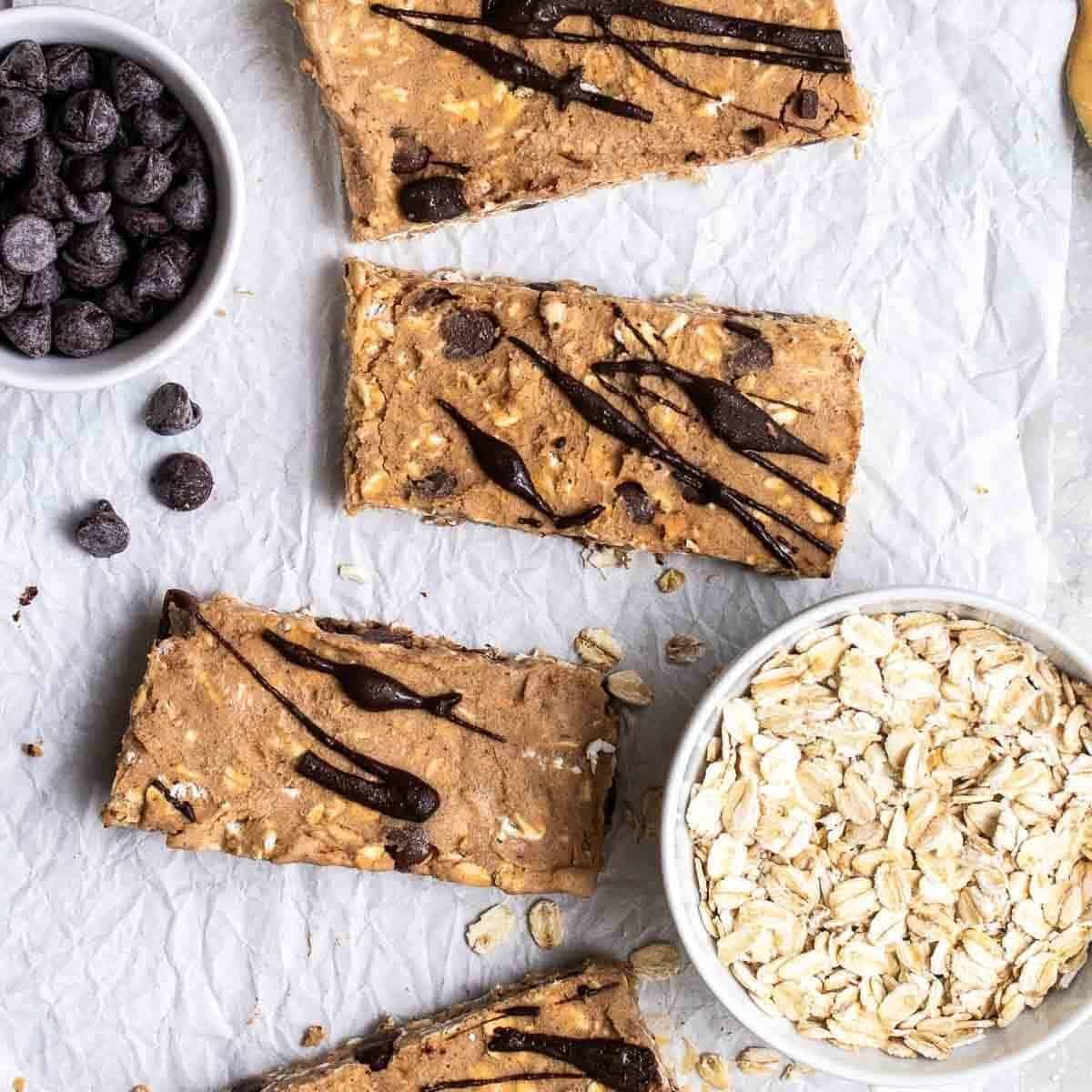 Oatmeal Protein Bars Oatmeal Protein Bars