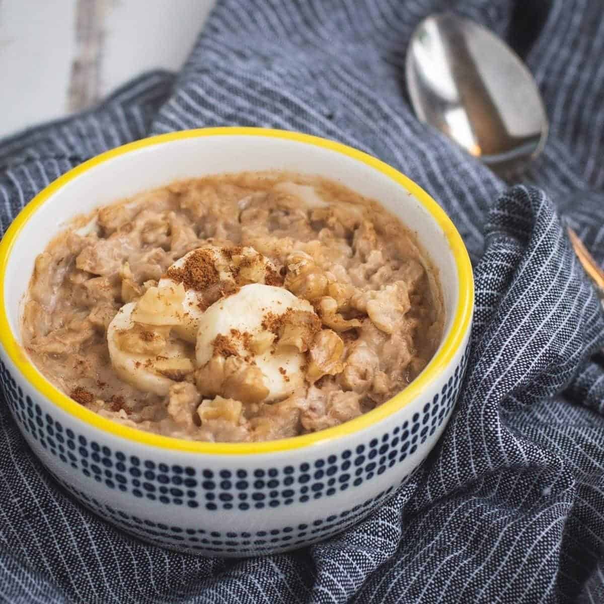 Peanut Butter Banana Oatmeal In The Microwave Peanut Butter Banana Oatmeal In The Microwave