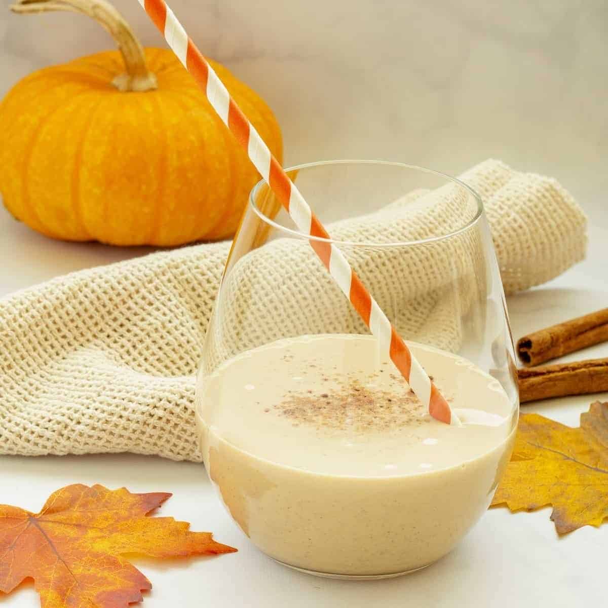 Pumpkin Spice Latte Protein Smoothie Pumpkin Spice Latte Protein Smoothie