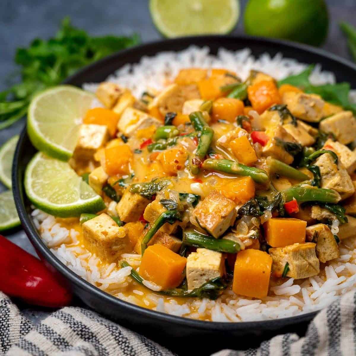 Pumpkin Tofu Curry Pumpkin Tofu Curry
