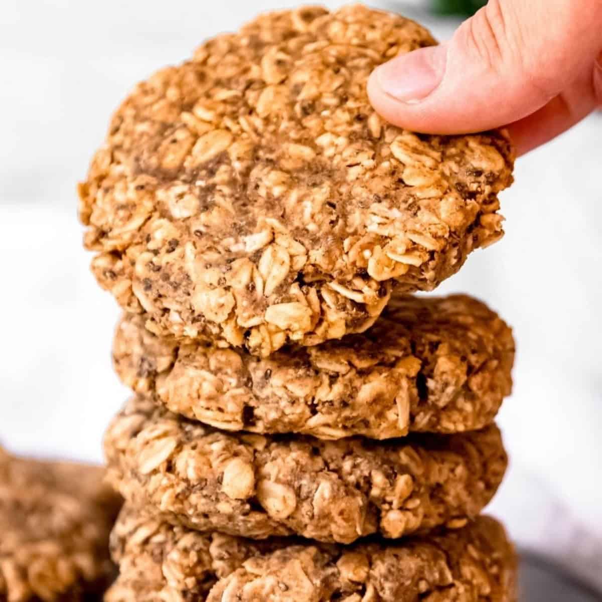 Simple Oatmeal Protein Cookies Simple Oatmeal Protein Cookies