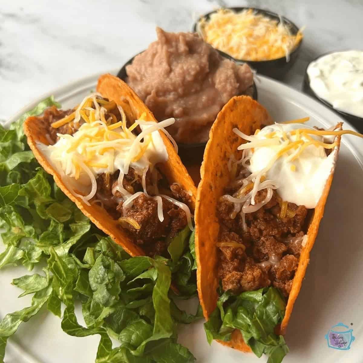 Slow Cooker Ground Turkey Tacos Slow Cooker Ground Turkey Tacos
