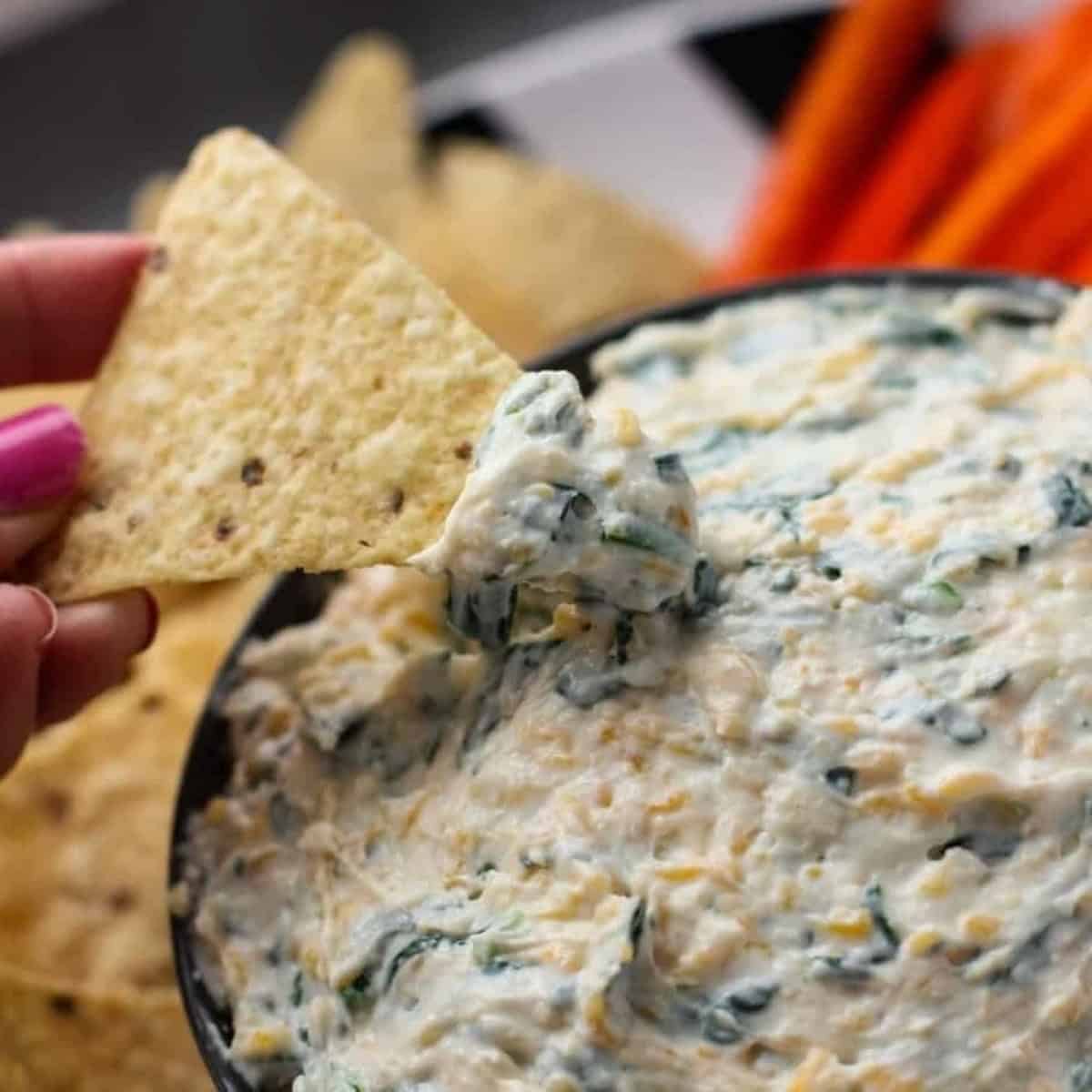 Spinach Dip With Greek Yogurt