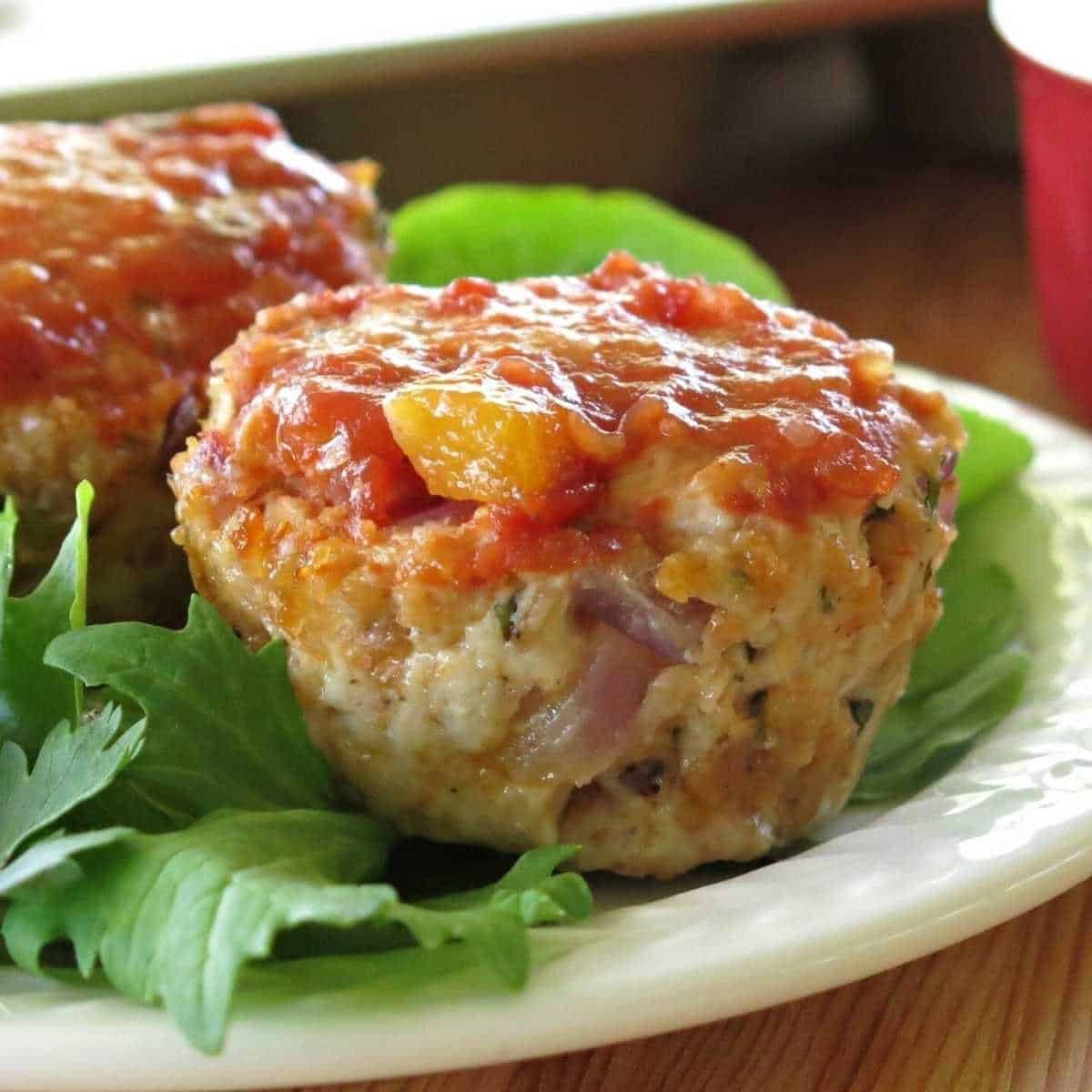 Turkey Meatloaf Muffins Salsa Turkey Meatloaf Muffins Salsa