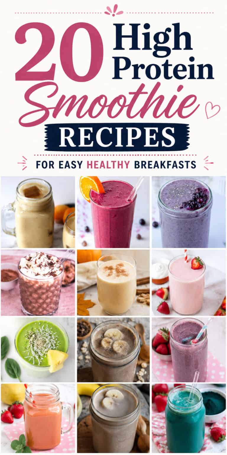 20 High Protein Smoothie Recipes