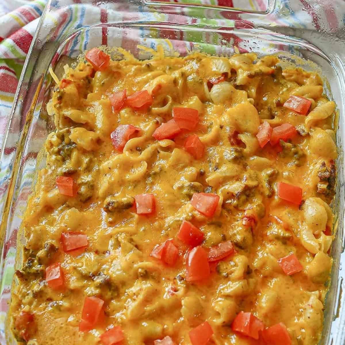 5 Ingredient Cheeseburger Casserole