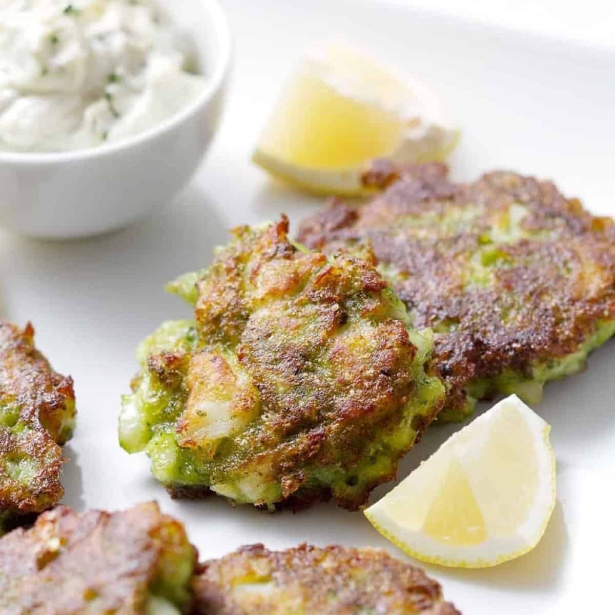 5 Ingredient Pesto Fish Patties