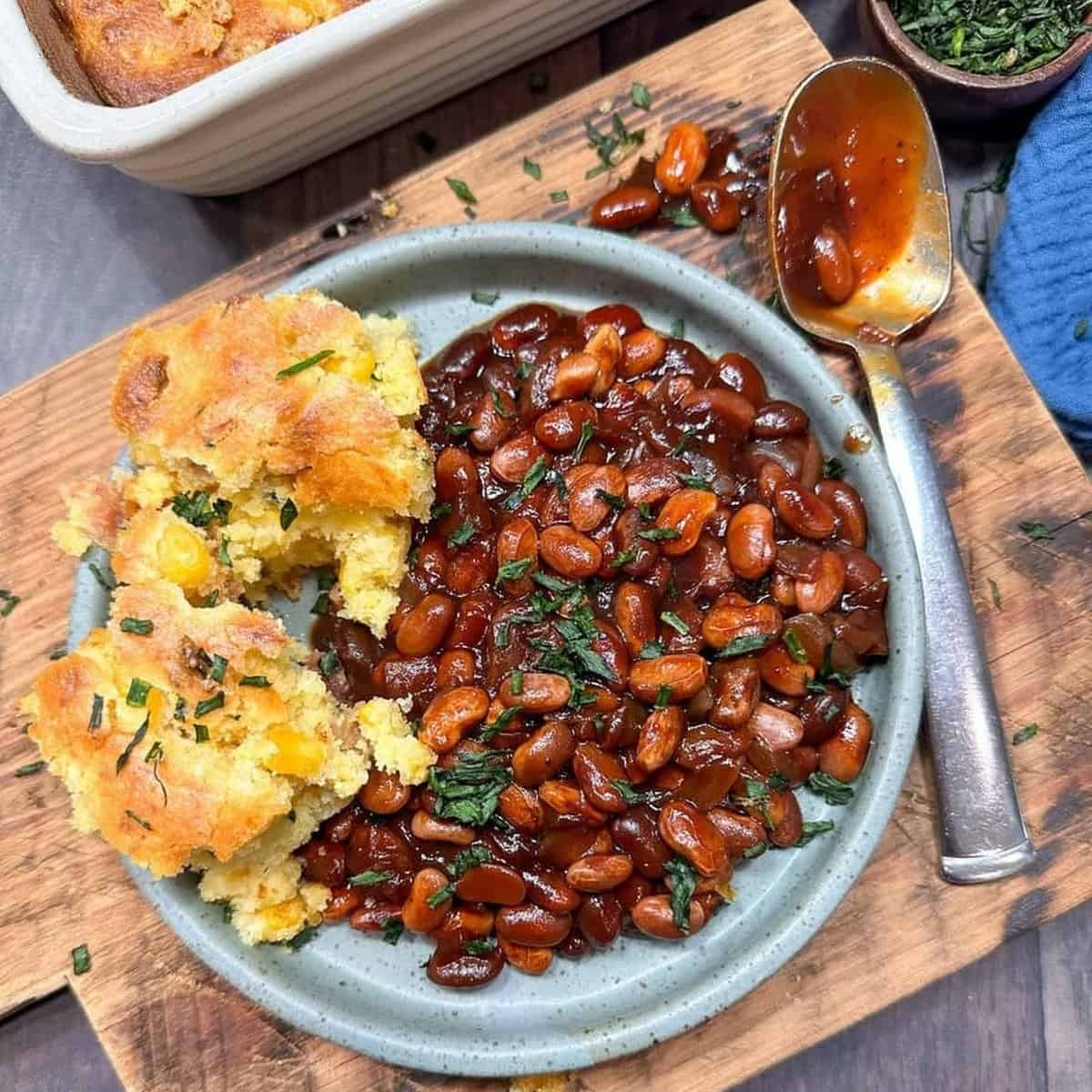 5 Ingredient Slow Cooker Bbq Beans