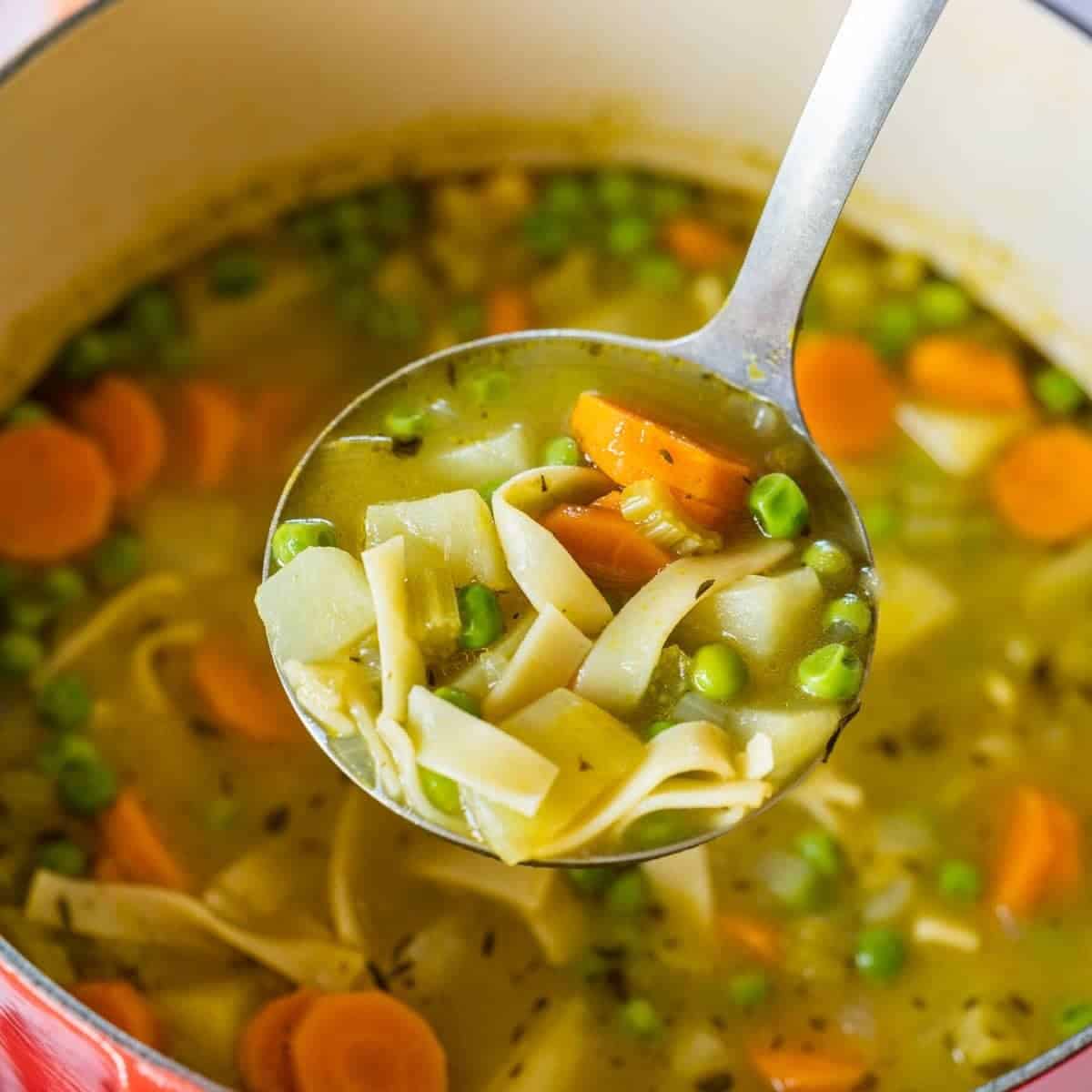 5 Ingredient Spring Vegetables Soup