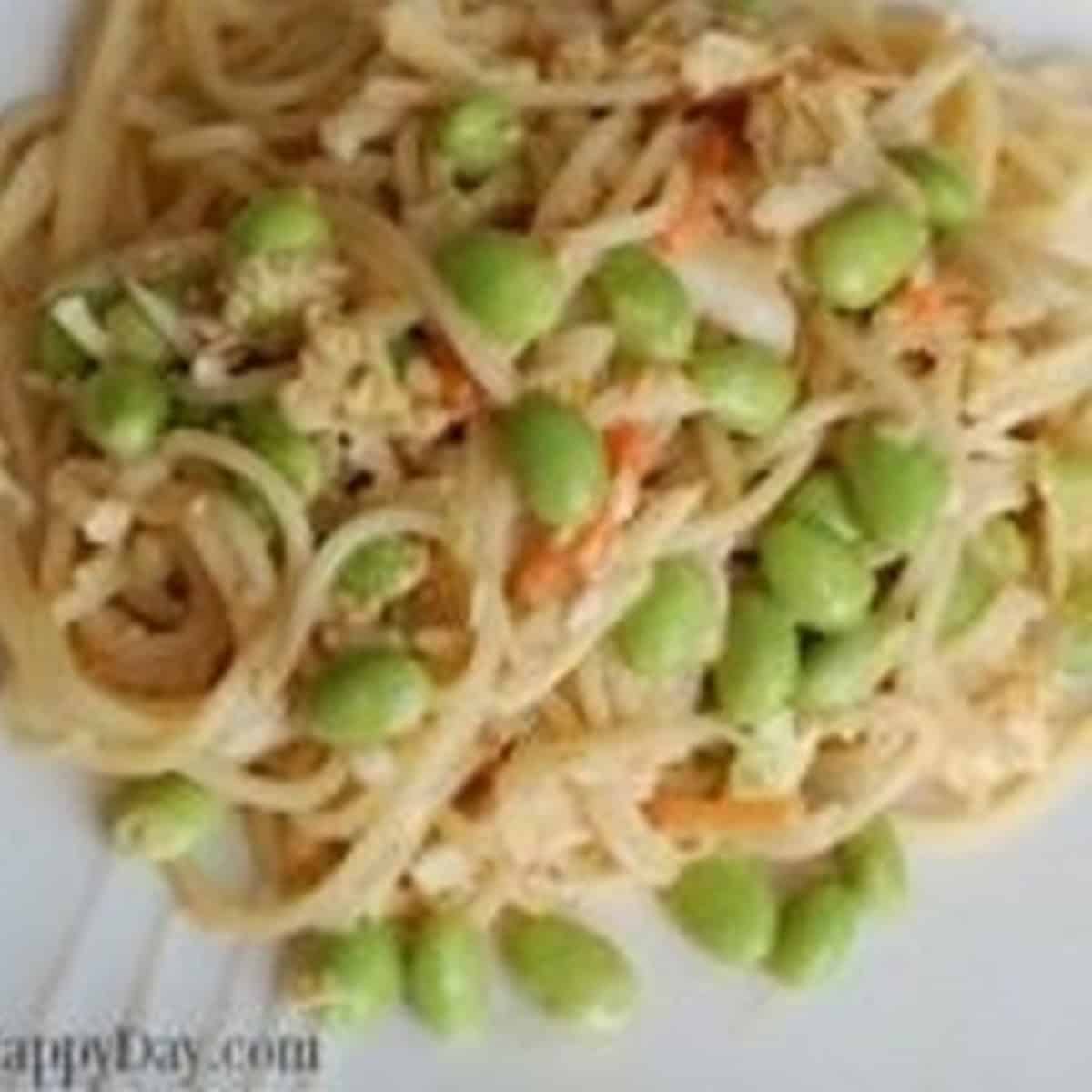 5 Ingredient Thai Peanut Lo Mein Salad