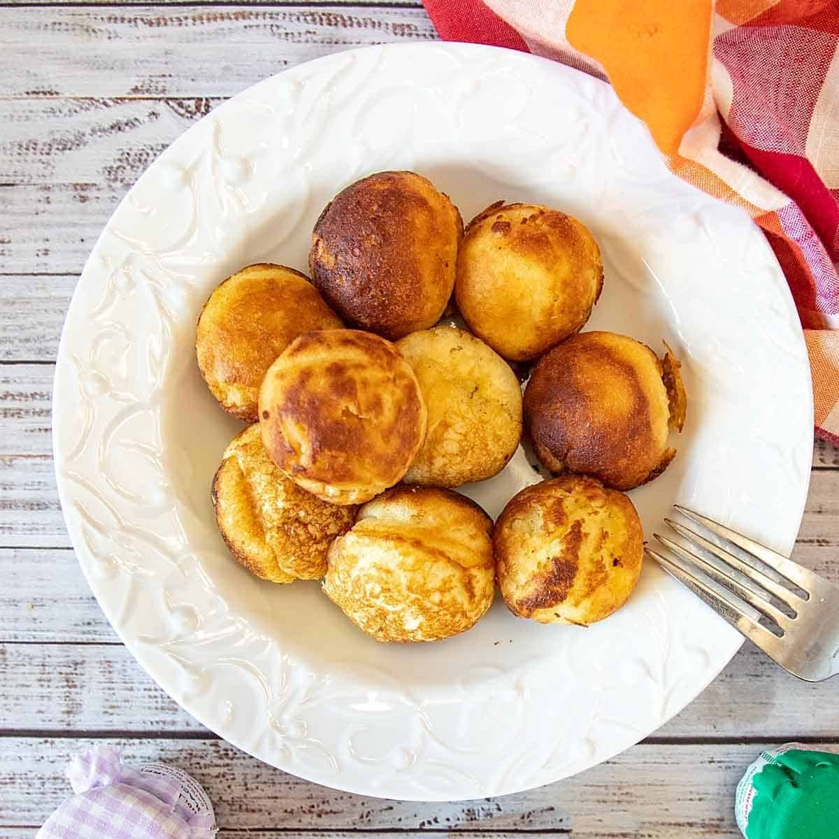 Aebleskivers Danish Pancake Balls Aebleskivers Danish Pancake Balls