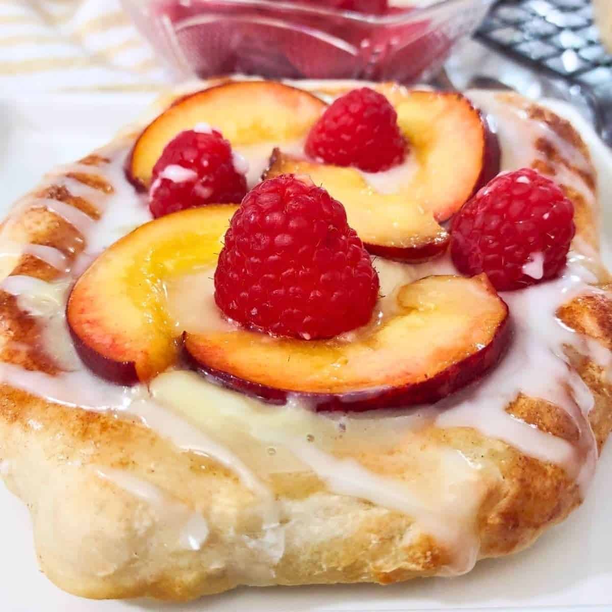 Air Fryer Dessert Pizza