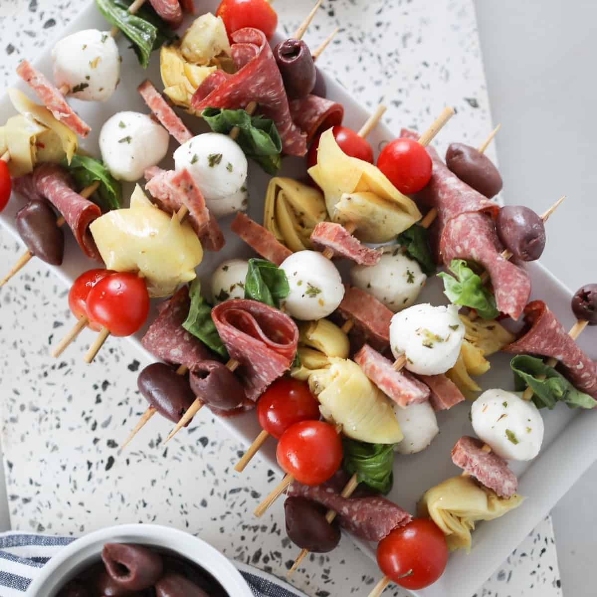 Antipasto On A Stick Antipasto On A Stick