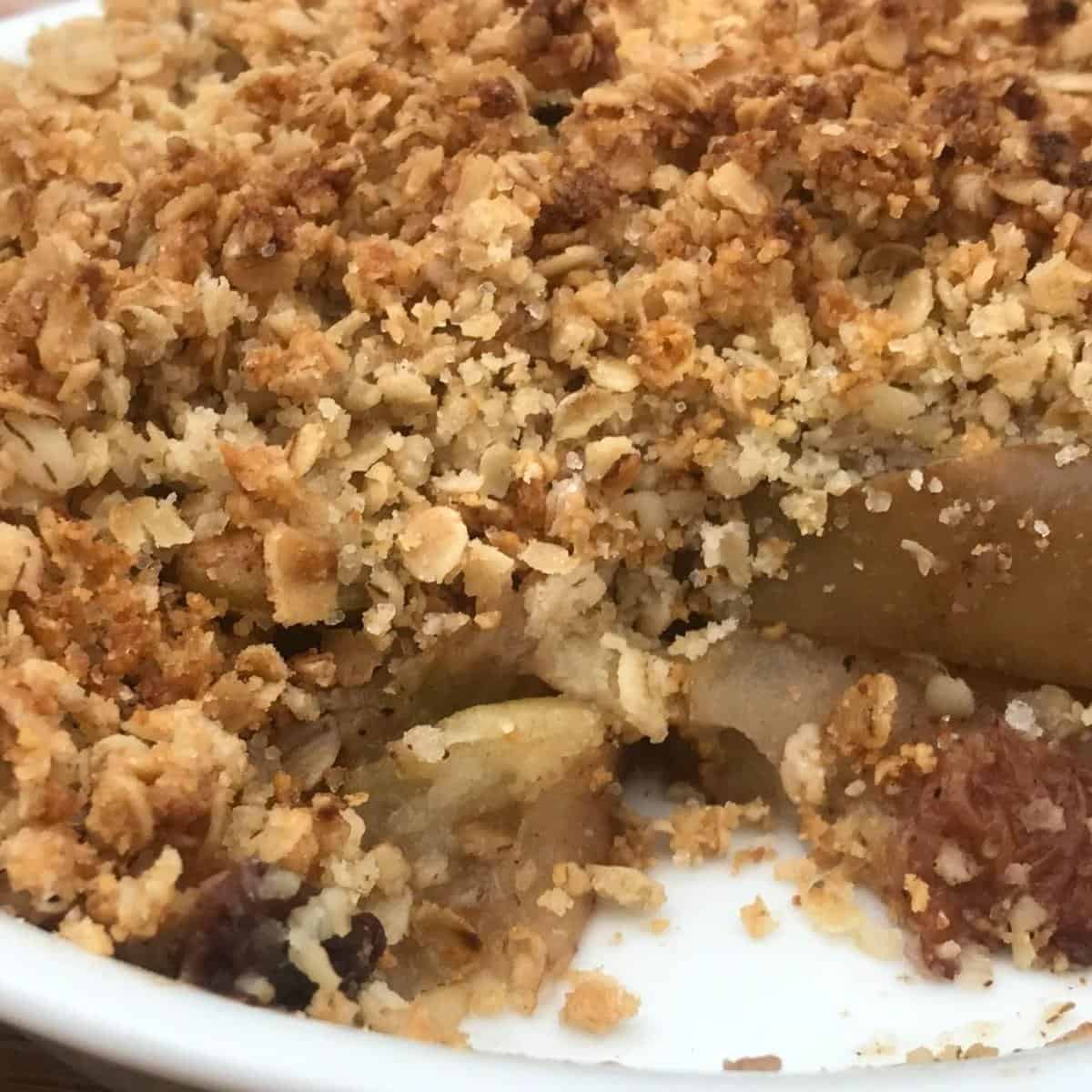 Apple And Almond Crumble Apple And Almond Crumble