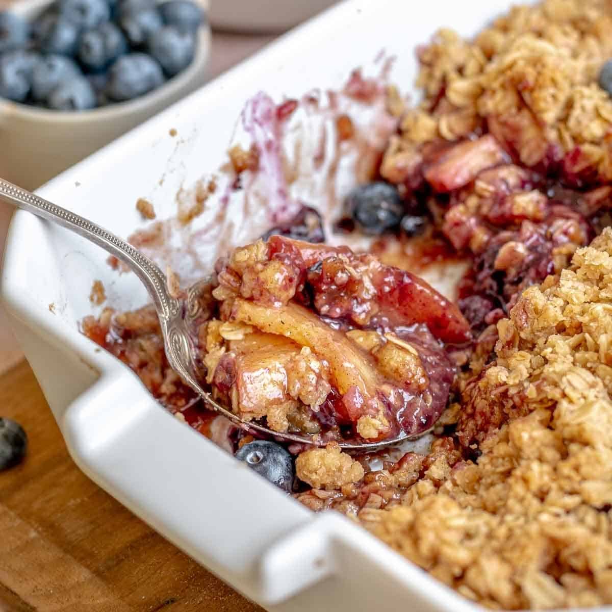 Apple Blueberry Crisp Apple Blueberry Crisp