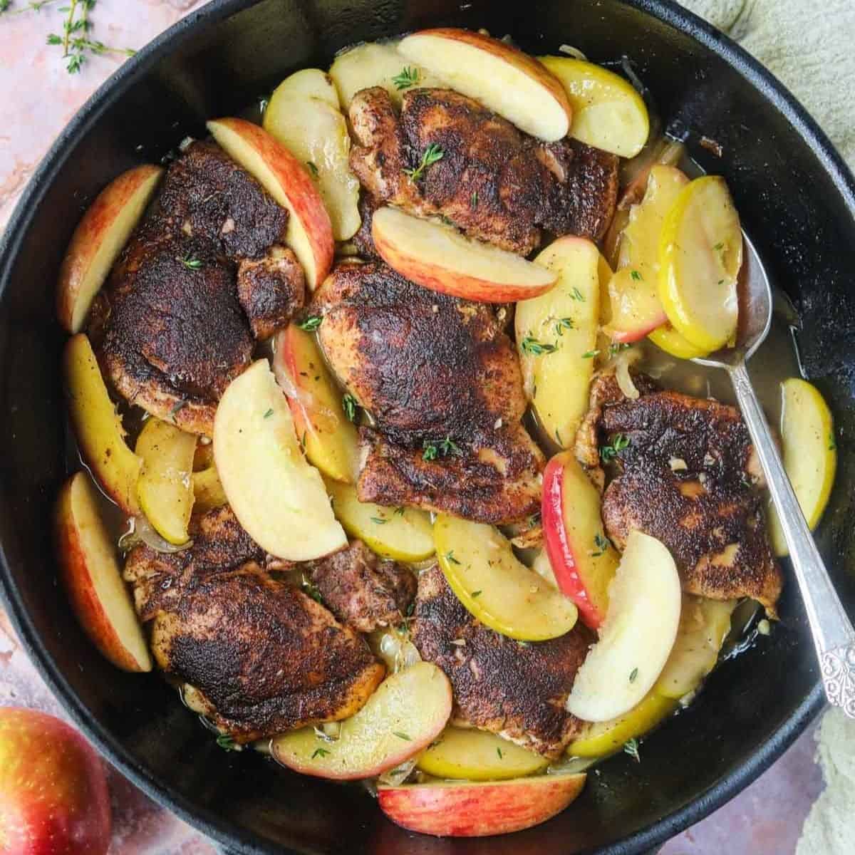 Apple Cider Chicken Easy One Pan Recipe