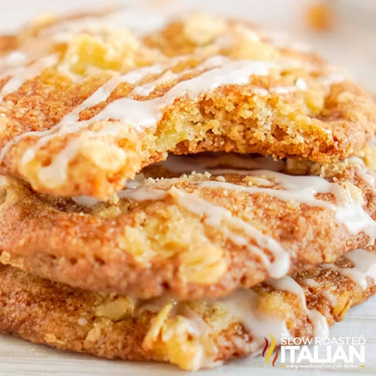 Apple Cookies With Streusel Topping Apple Cookies With Streusel Topping