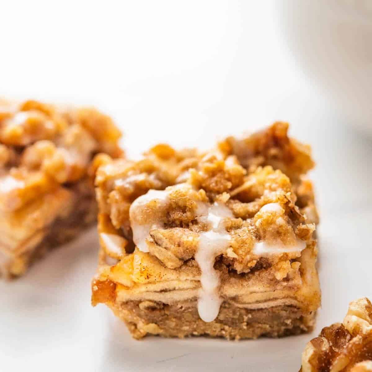 Apple Cranberry Walnut Bars