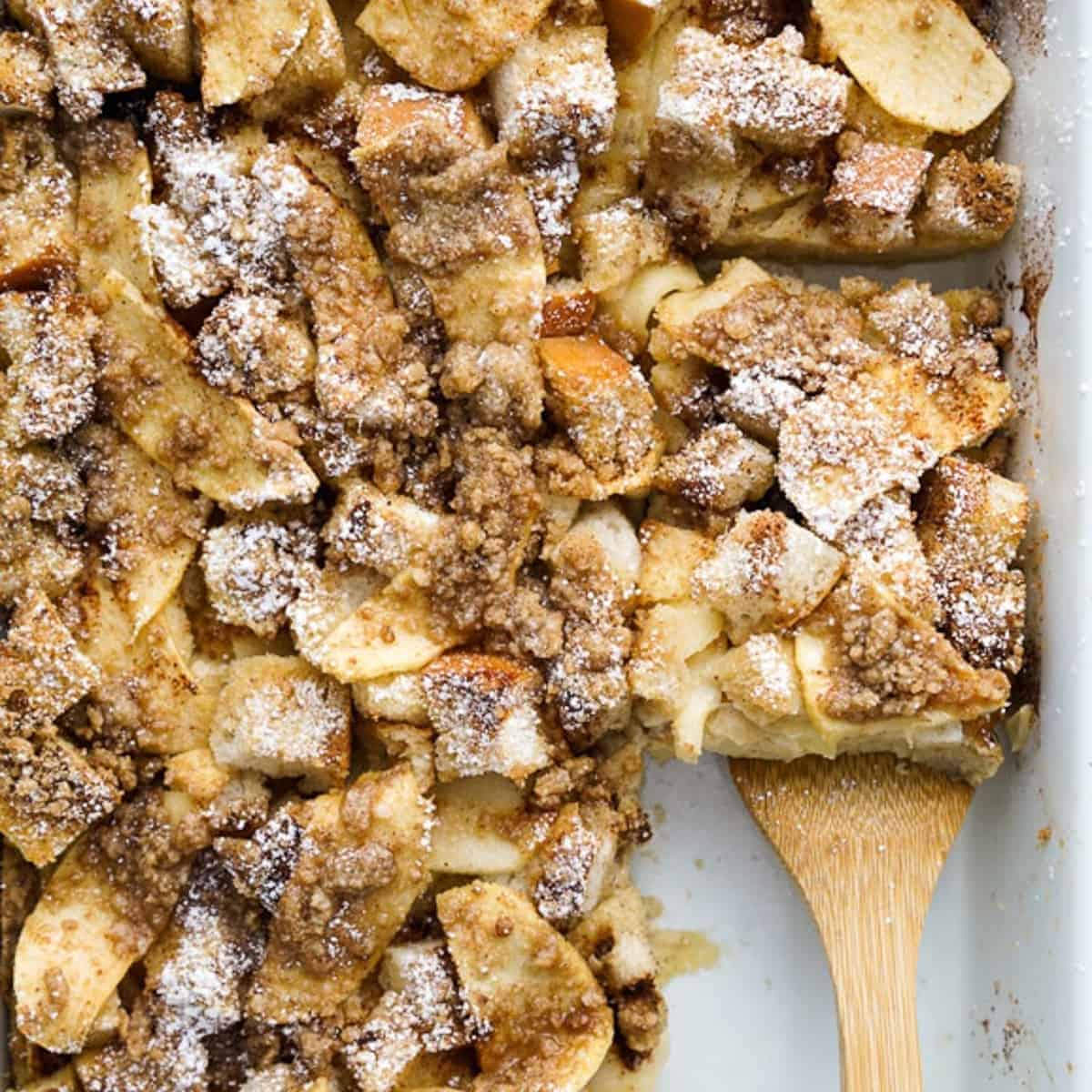 Apple French Toast Casserole Apple French Toast Casserole