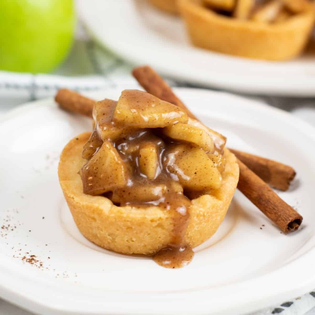 Apple Pie Cookie Cups Apple Pie Cookie Cups
