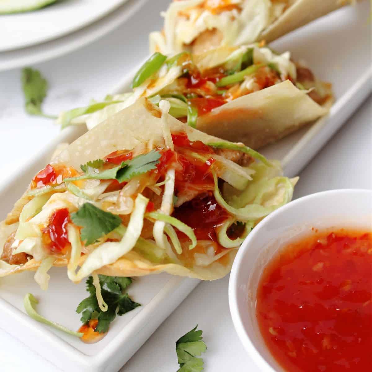 Applebees Chicken Wonton Tacos Applebees Chicken Wonton Tacos
