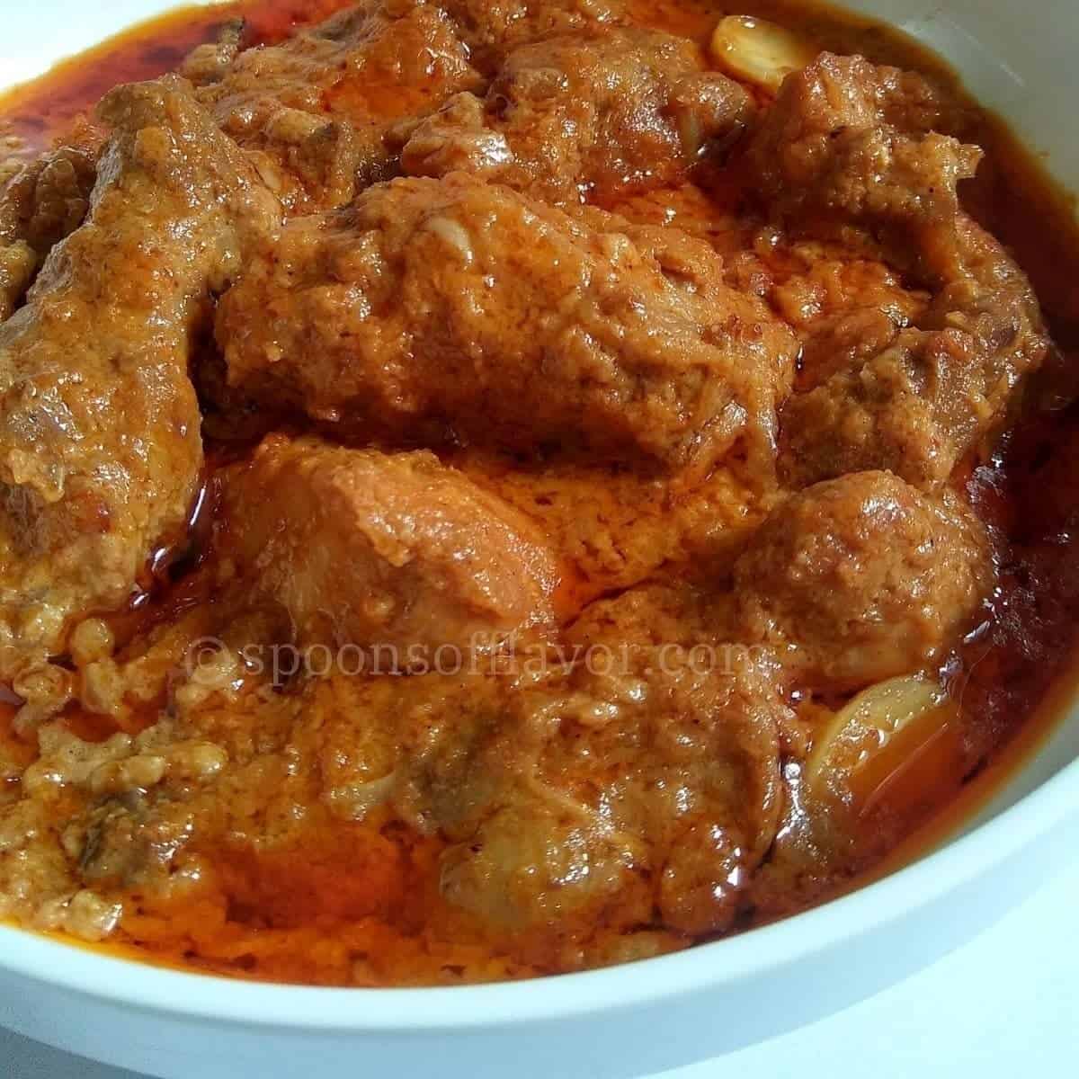 Authentic Chicken Korma