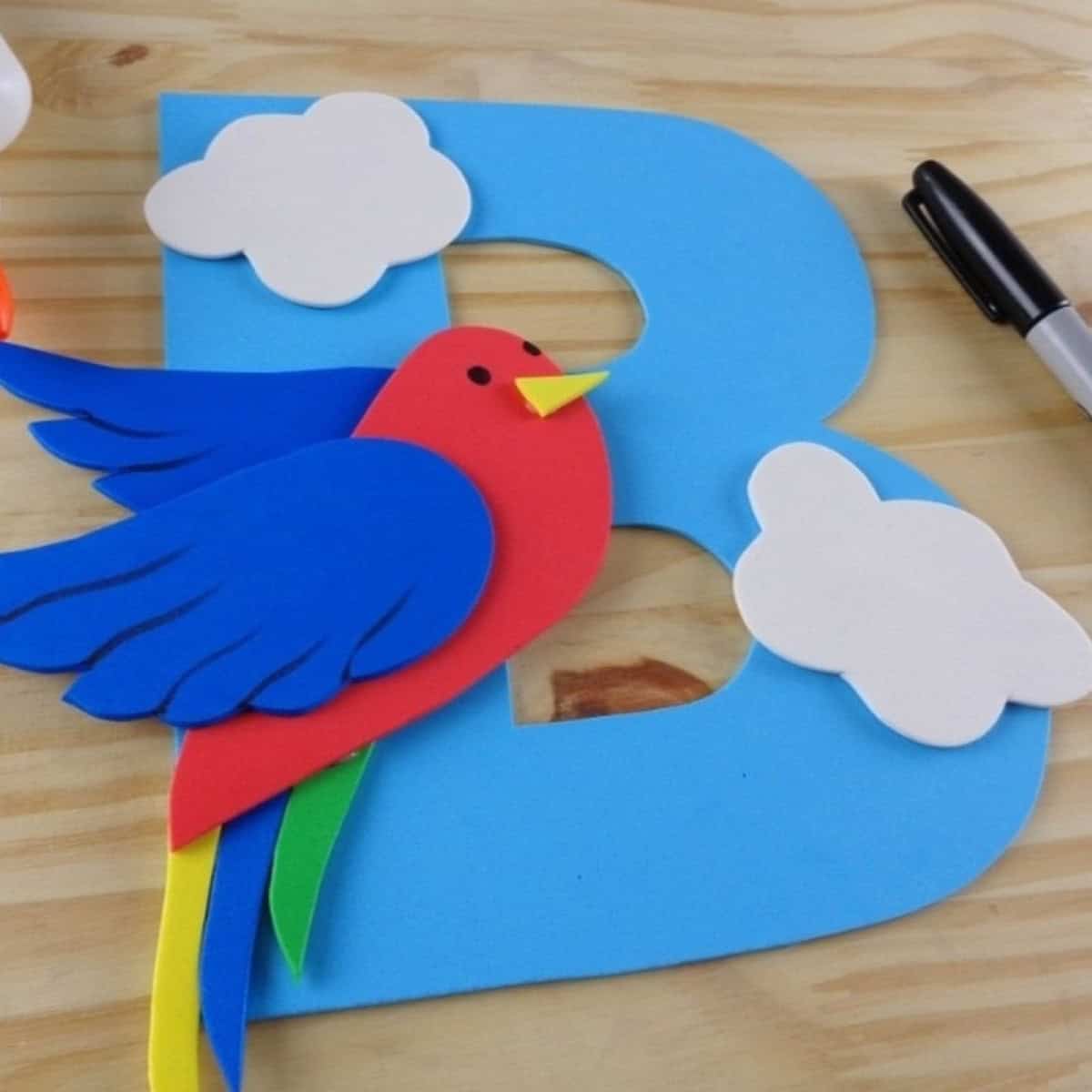 B Is For Bird Letter Craft