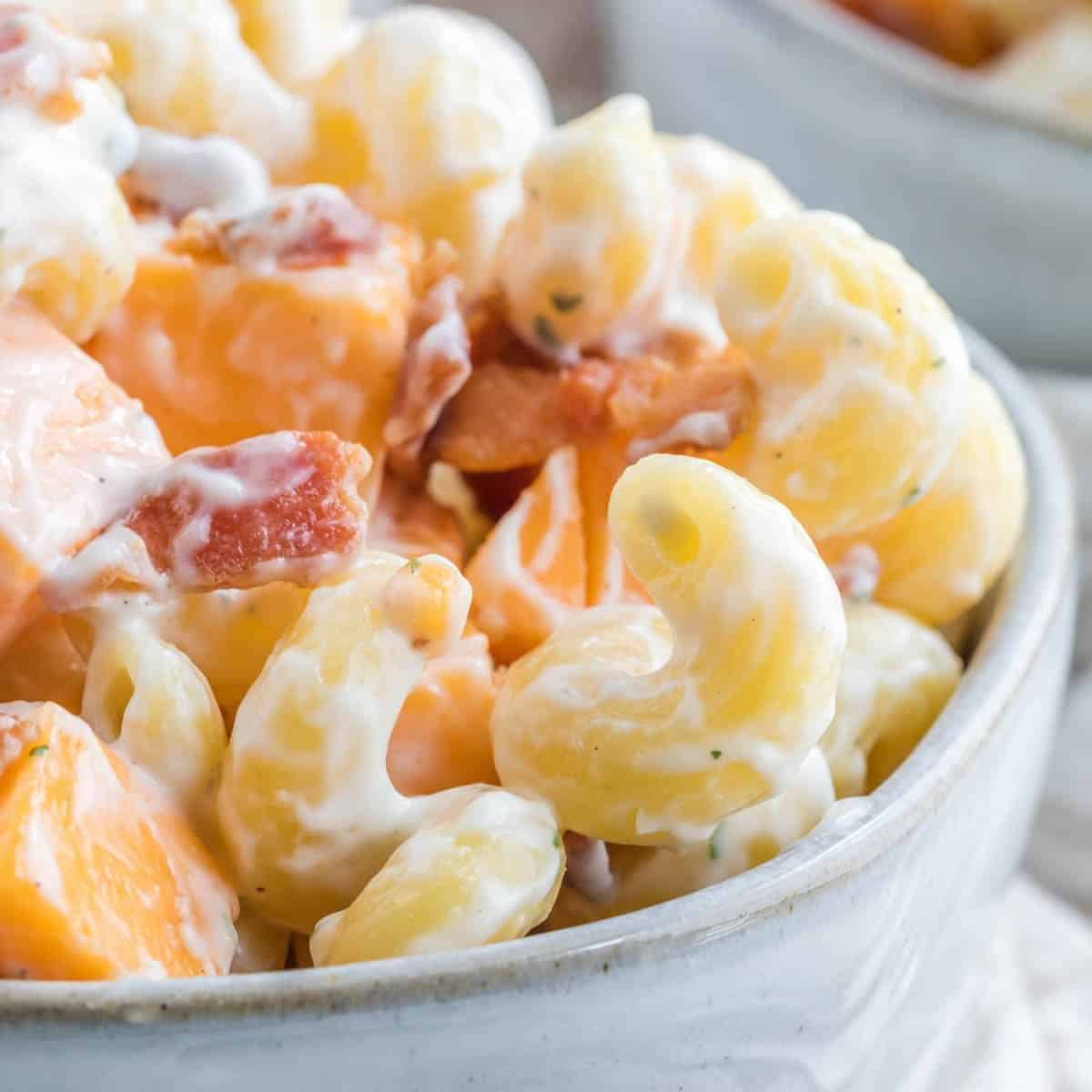 Bacon Ranch Pasta Salad Bacon Ranch Pasta Salad