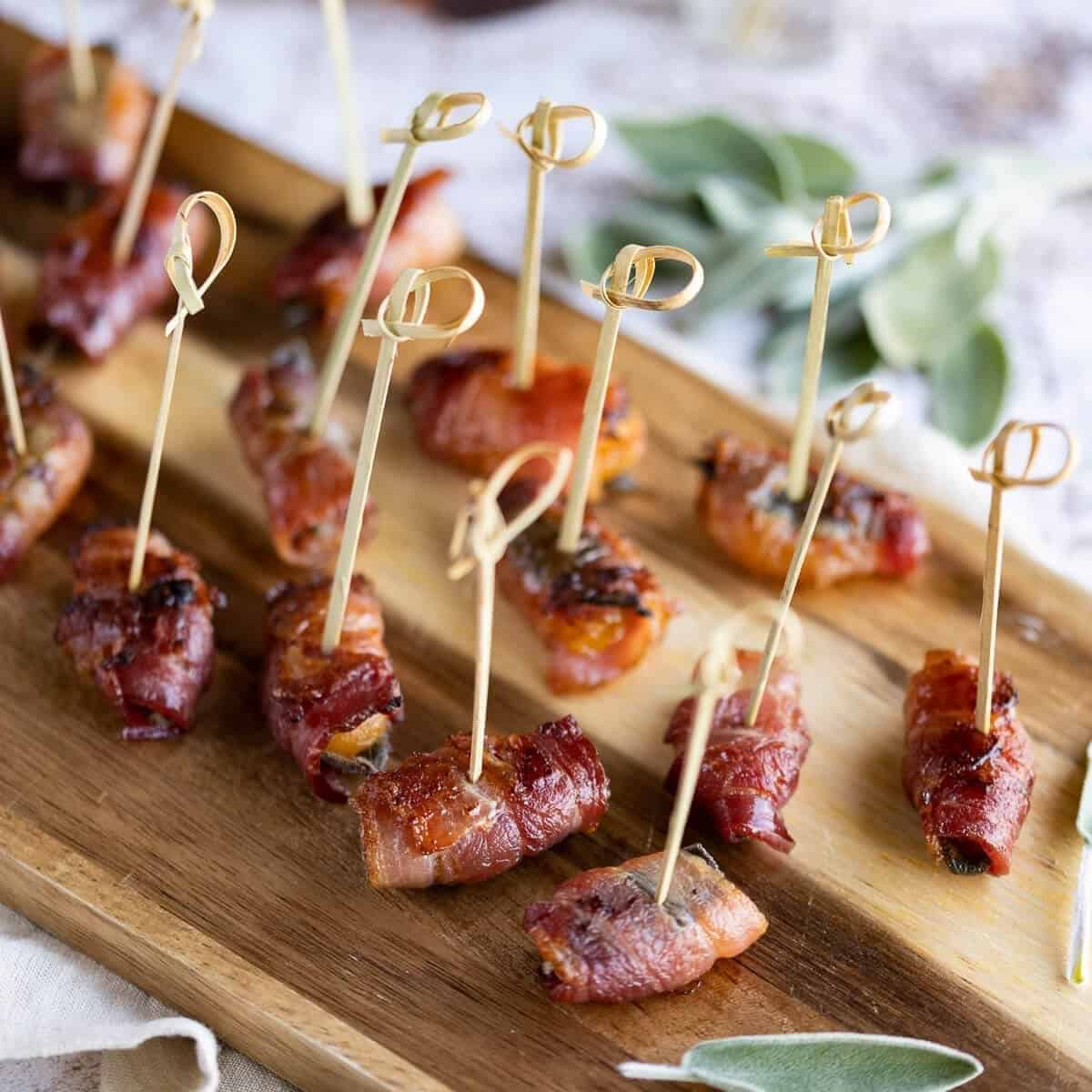 Bacon Wrapped Apricots Bacon Wrapped Apricots