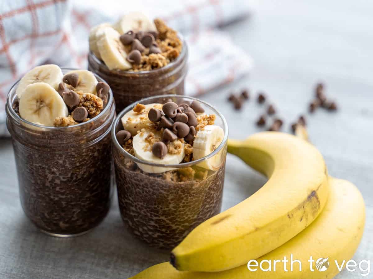 Banana Chocolate Chia Pudding Banana Chocolate Chia Pudding