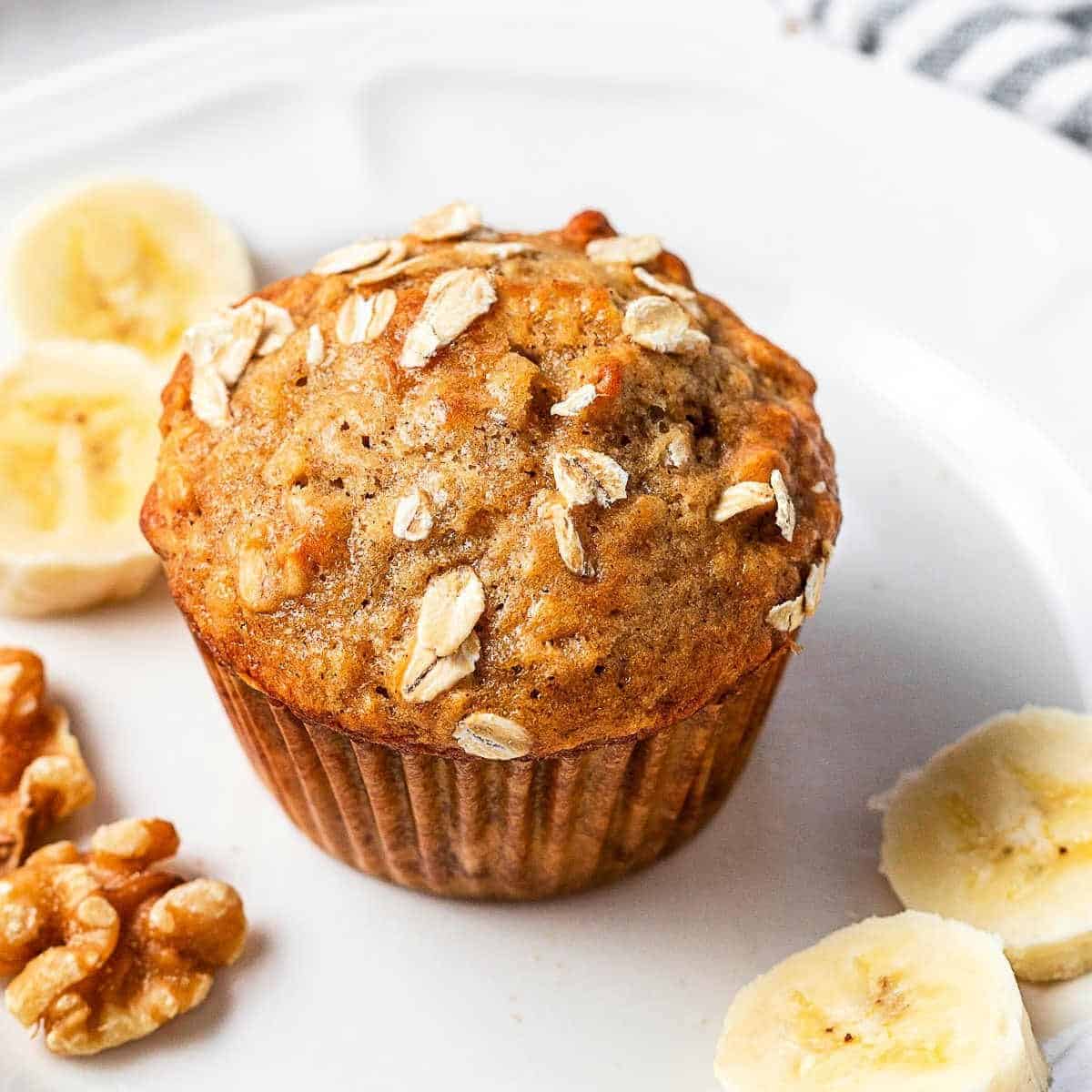 Banana Chocolate Chunk Cookie Butter Muffins Banana Chocolate Chunk Cookie Butter Muffins