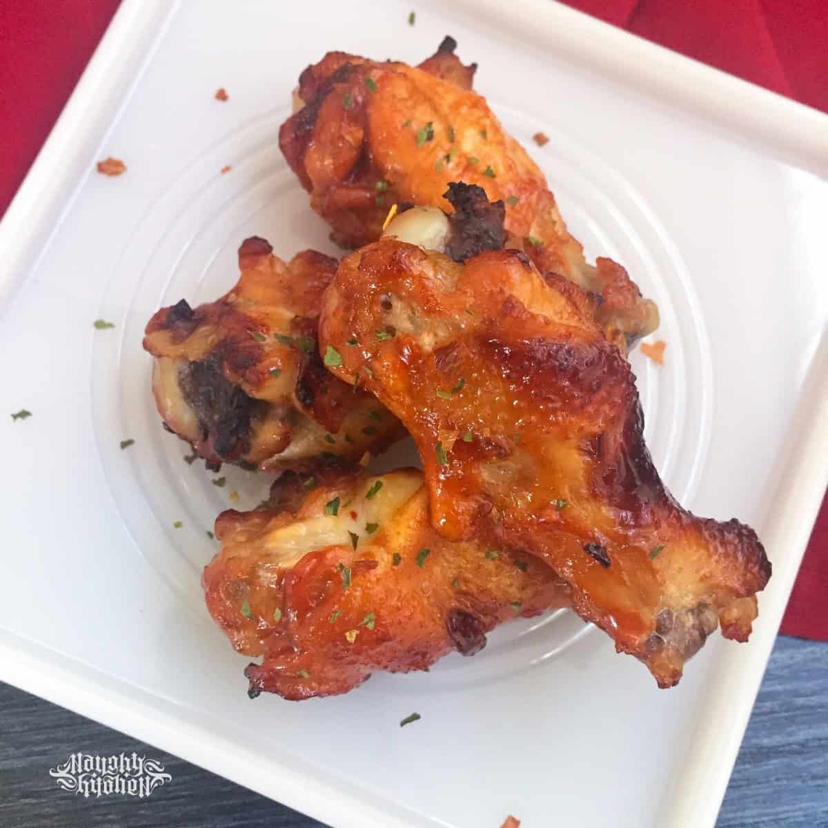 Banana Ketchup Glazed Chicken Wings