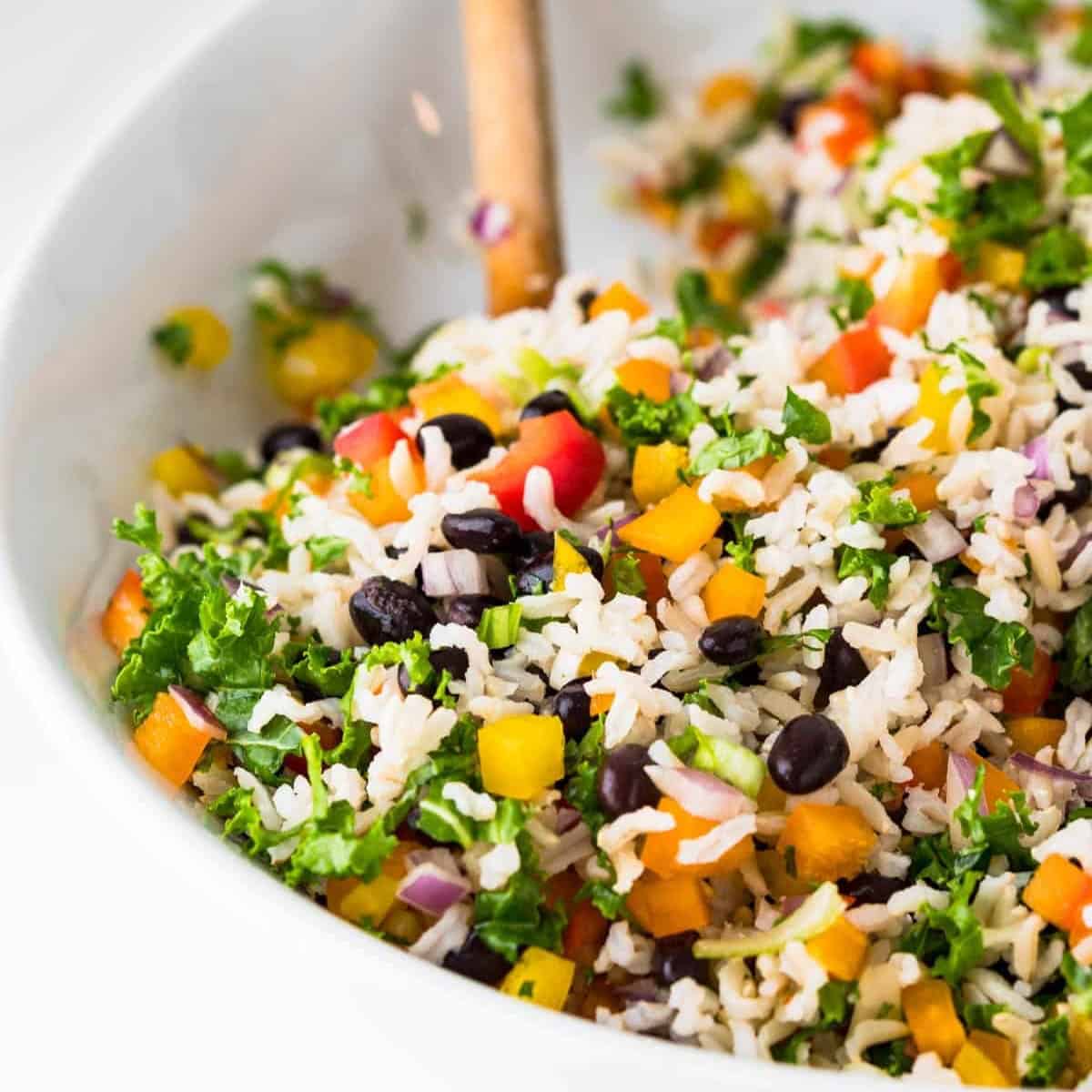 Black Bean And Rice Salad Black Bean And Rice Salad