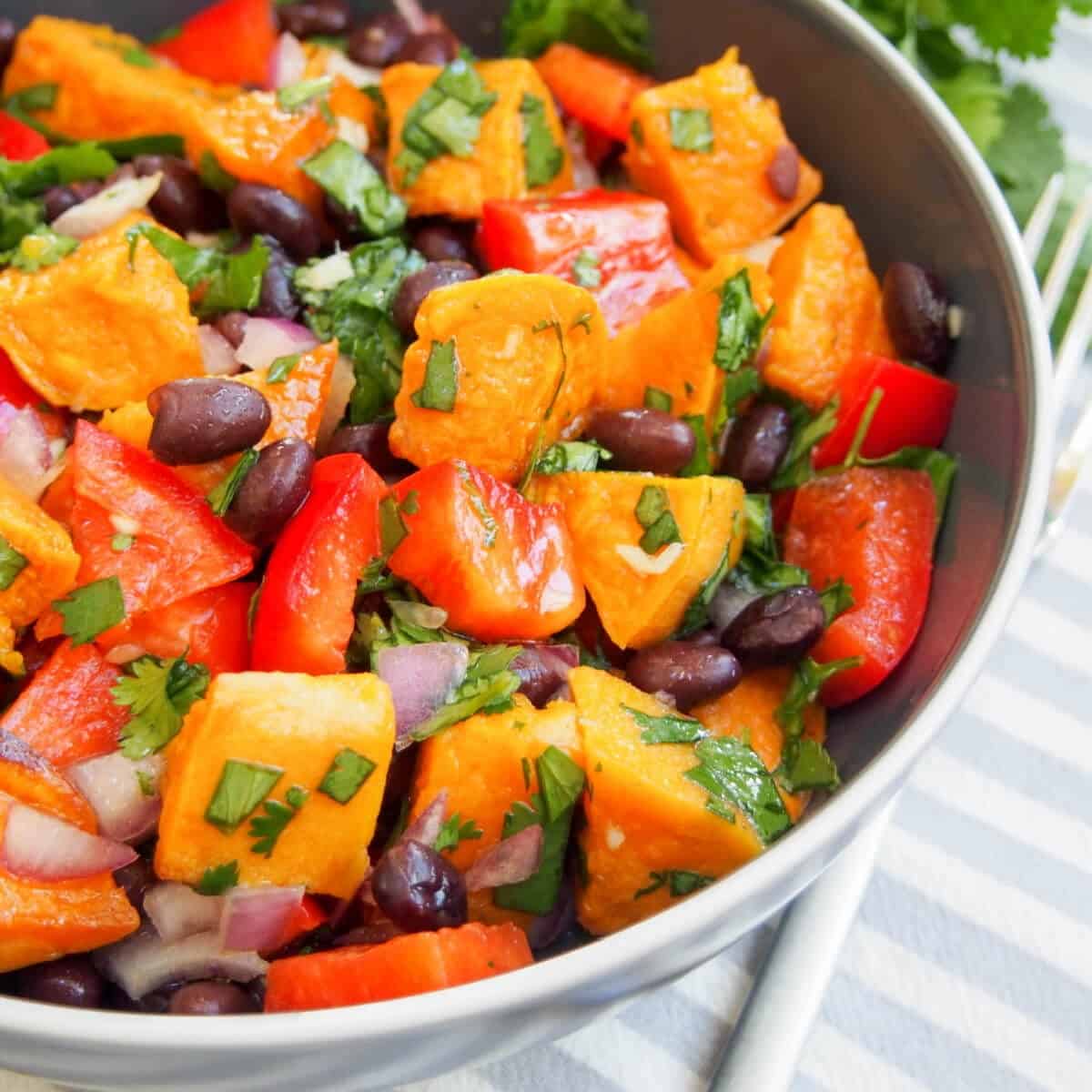 Black Bean Sweet Potato Salad Black Bean Sweet Potato Salad