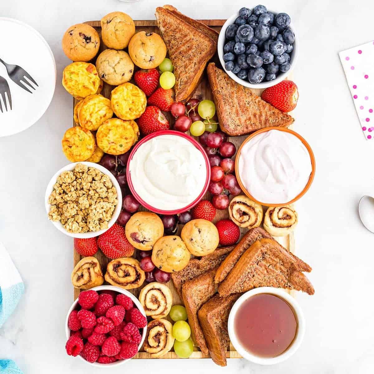 Breakfast Charcuterie Board