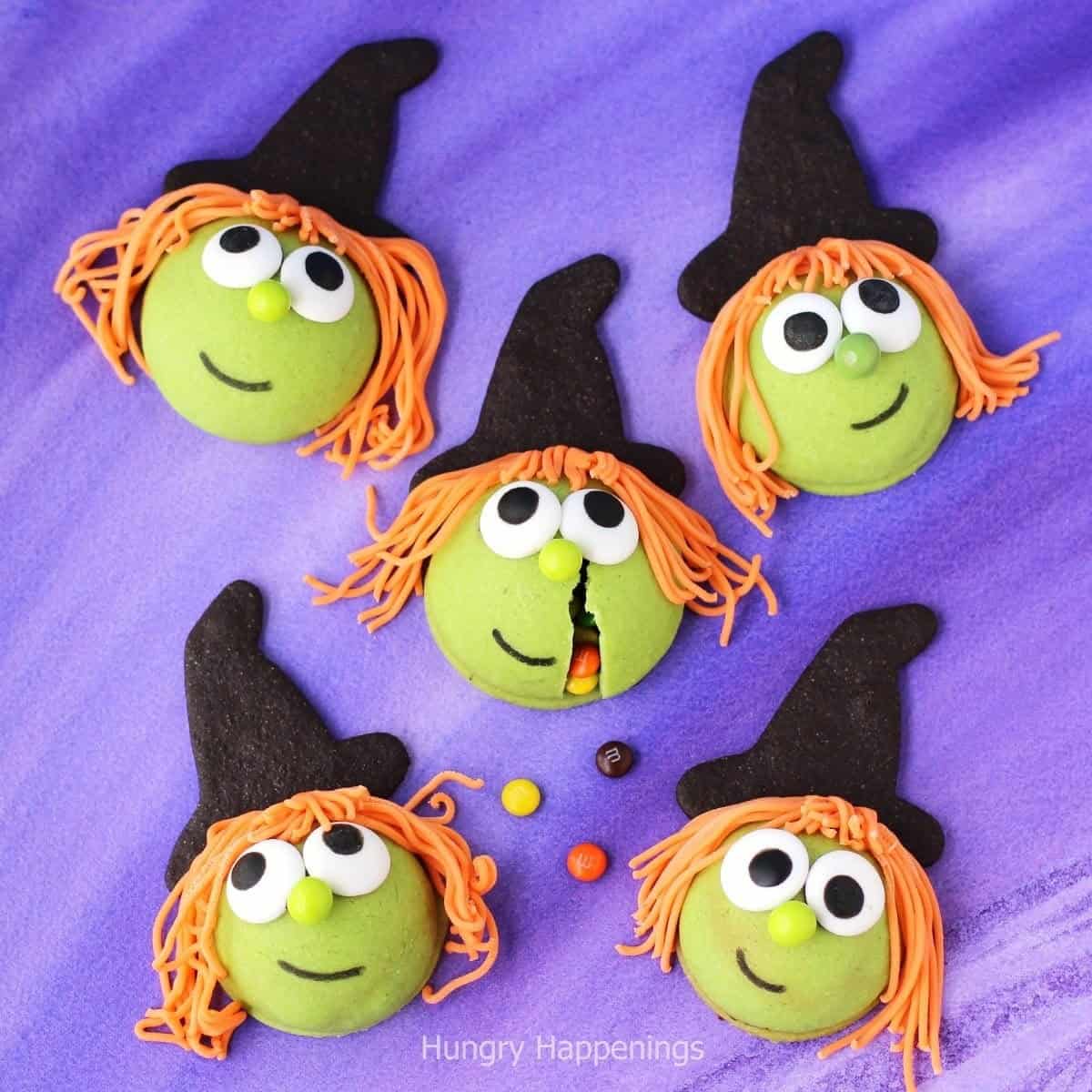 Candy Filled Witch Cookies Halloween Candy Filled Witch Cookies Halloween